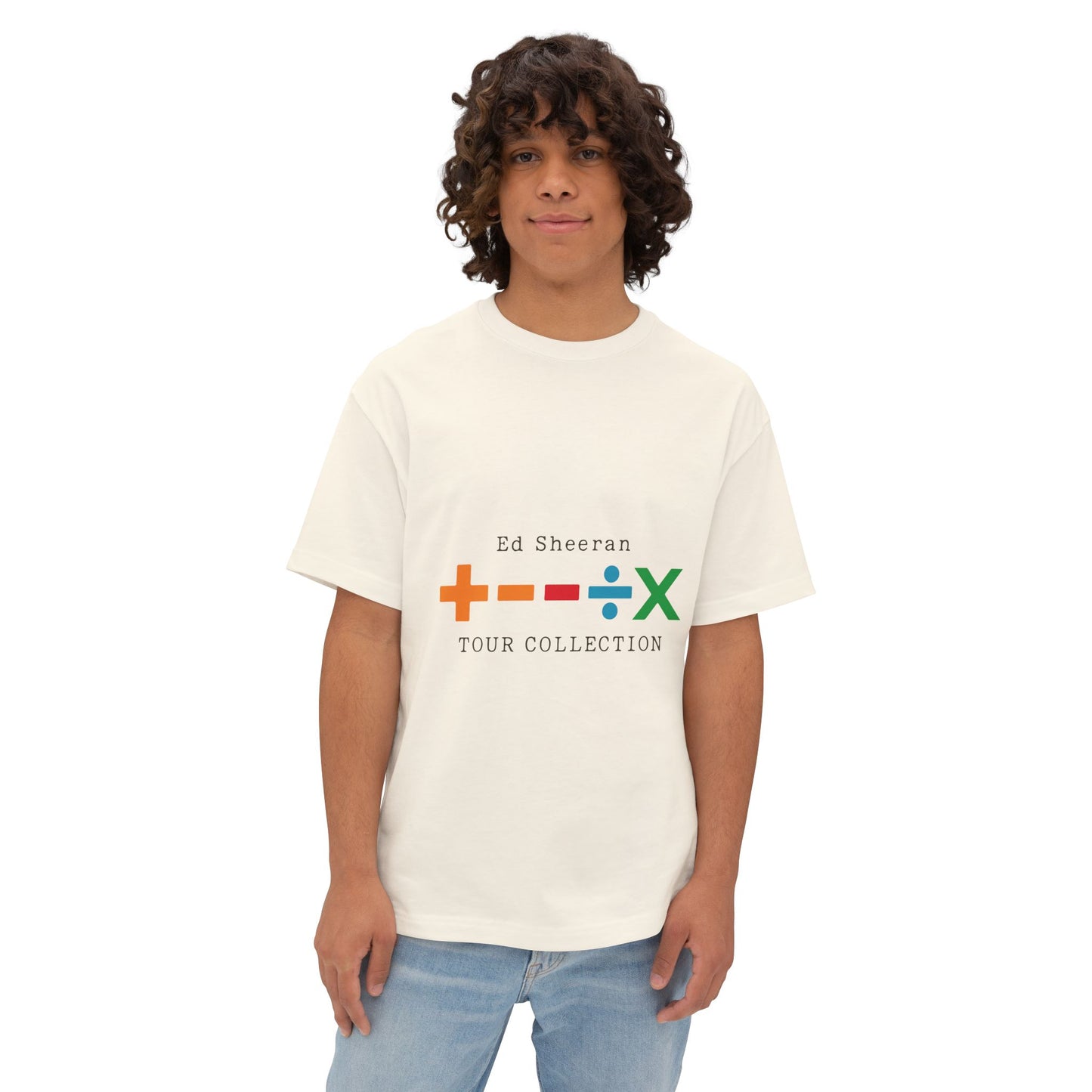 Unisex Oversized Boxy Tee – Ed Sheeran Edition