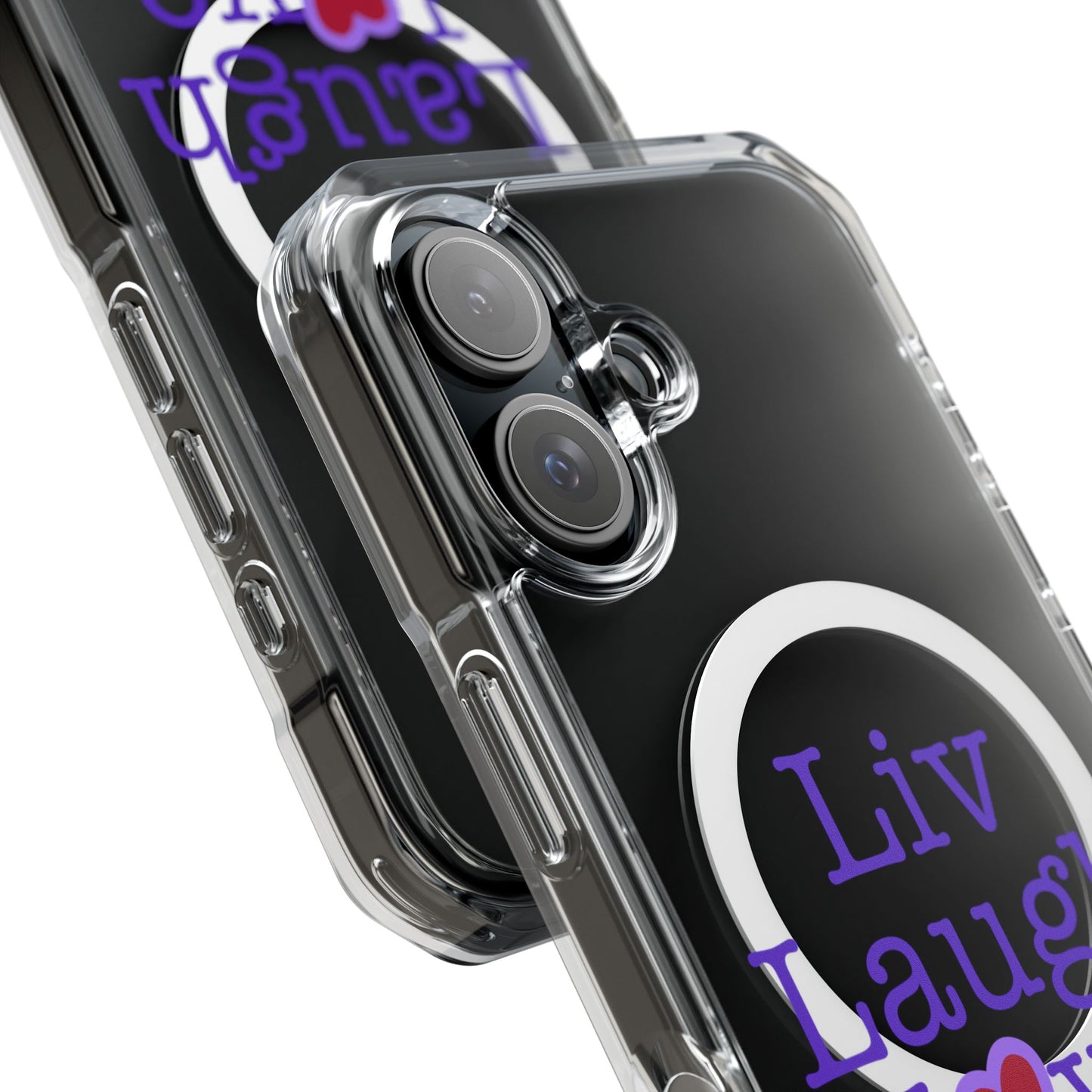 Liv Laugh Love Magnetic Clear Impact Case
