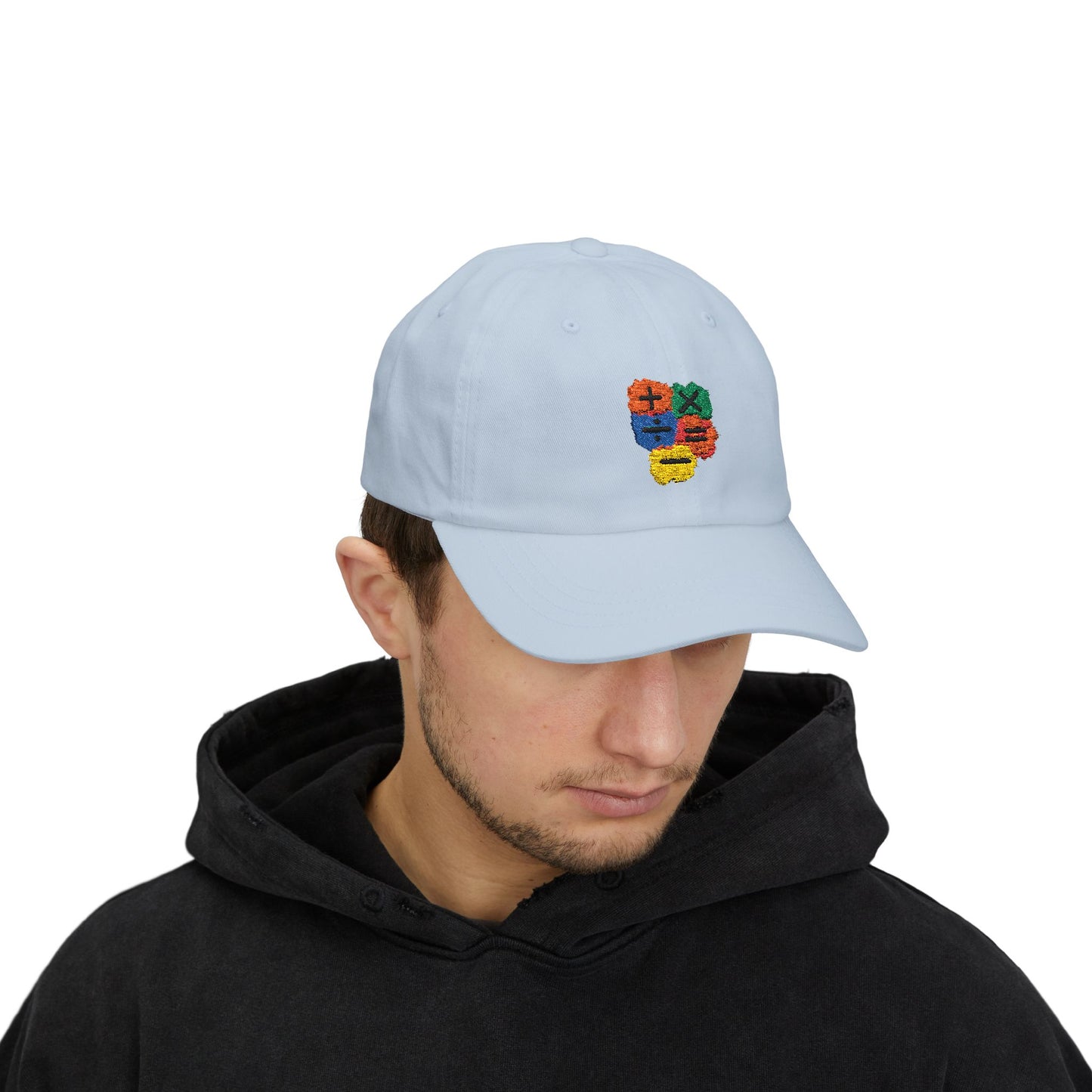 Orange Equals Symbol Classic Dad Cap
