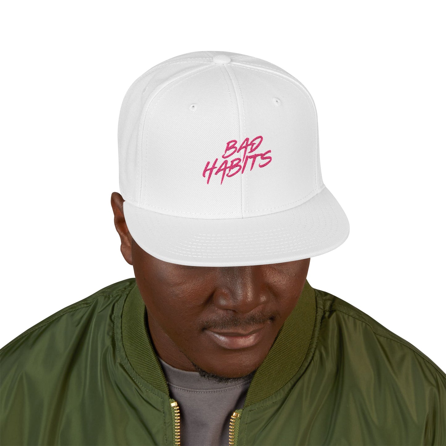 Sun and Waves Minimalist Snapback Cap