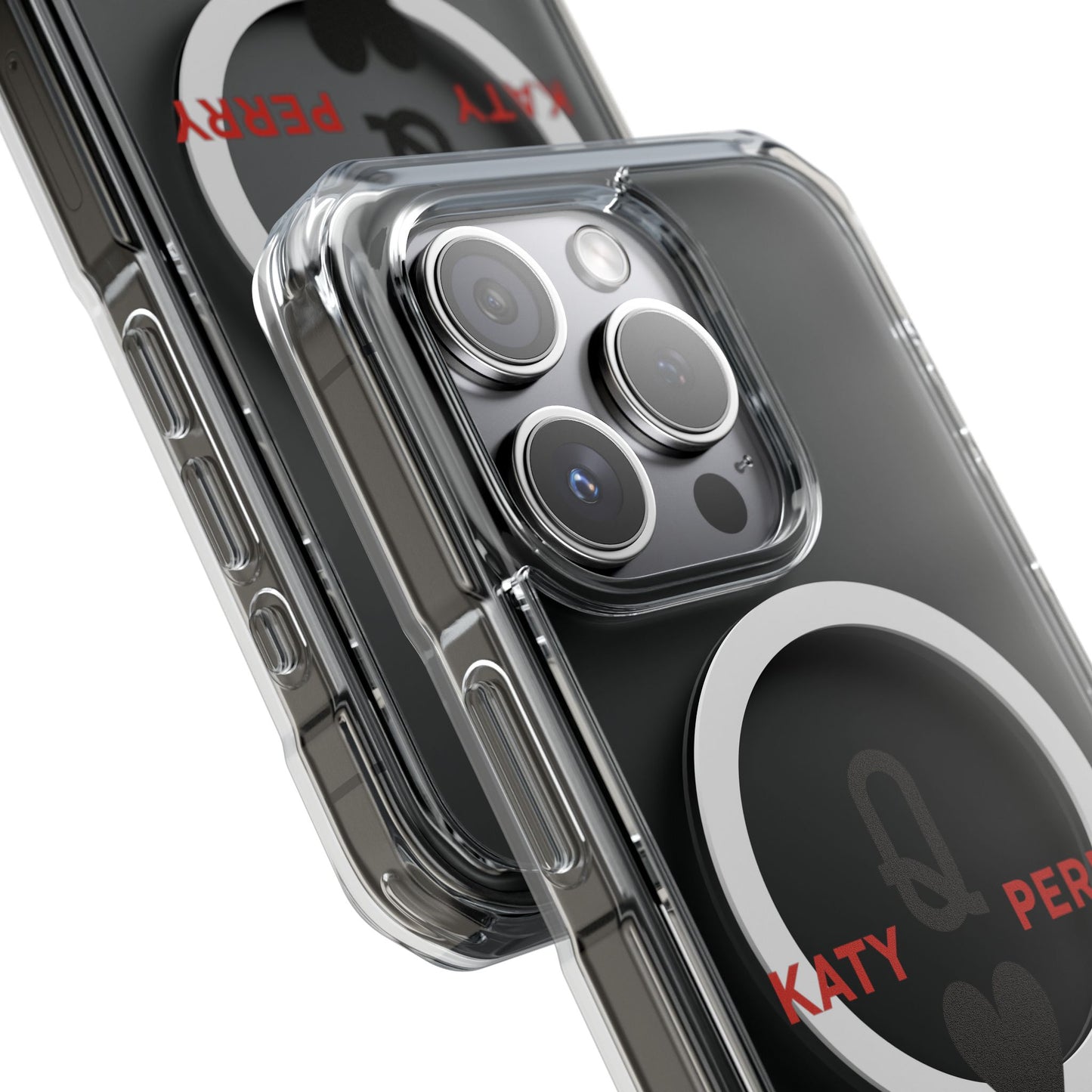 Dual Name Impact Magnetic Clear Impact cases
