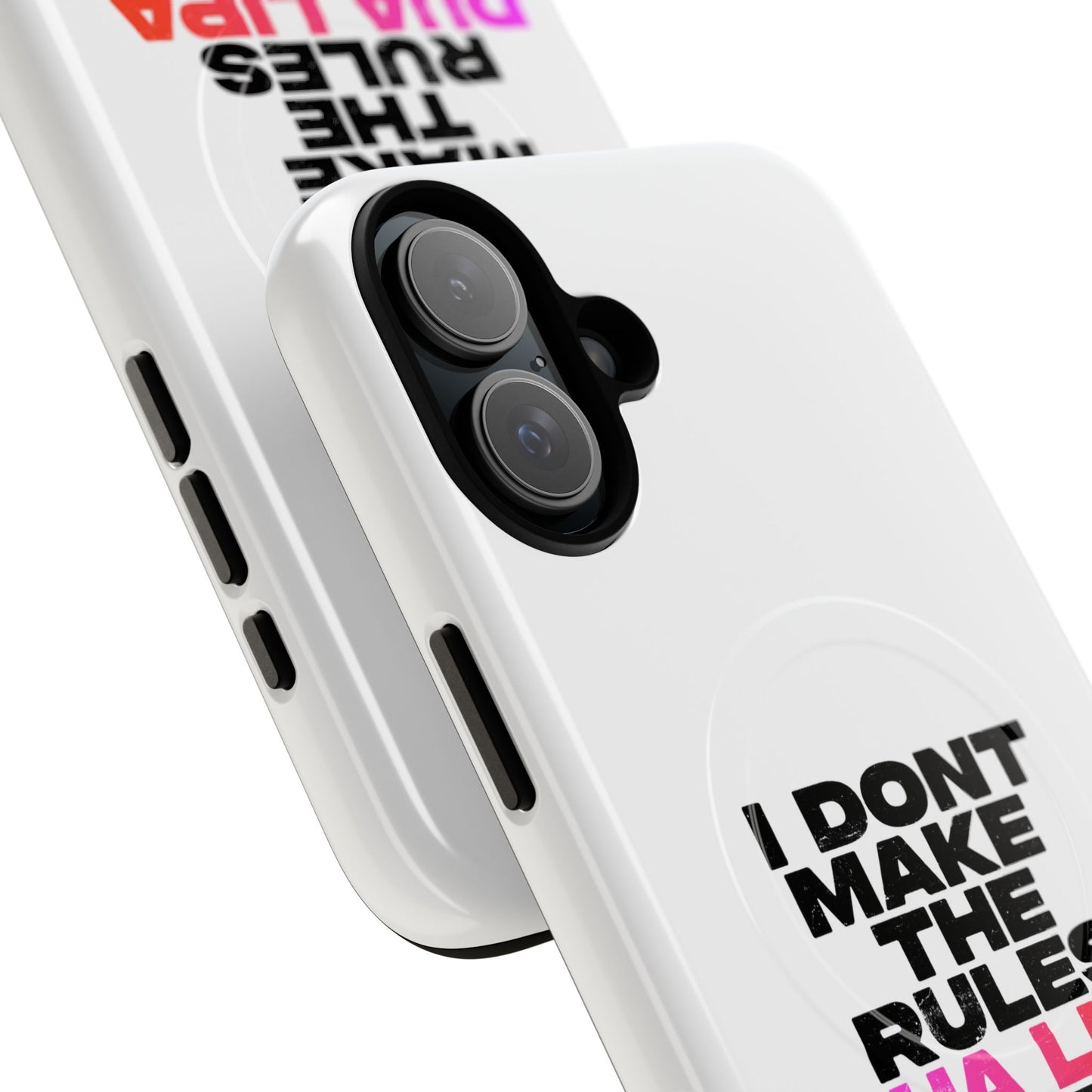 Retro Fade Letter Tough Magnetic Case