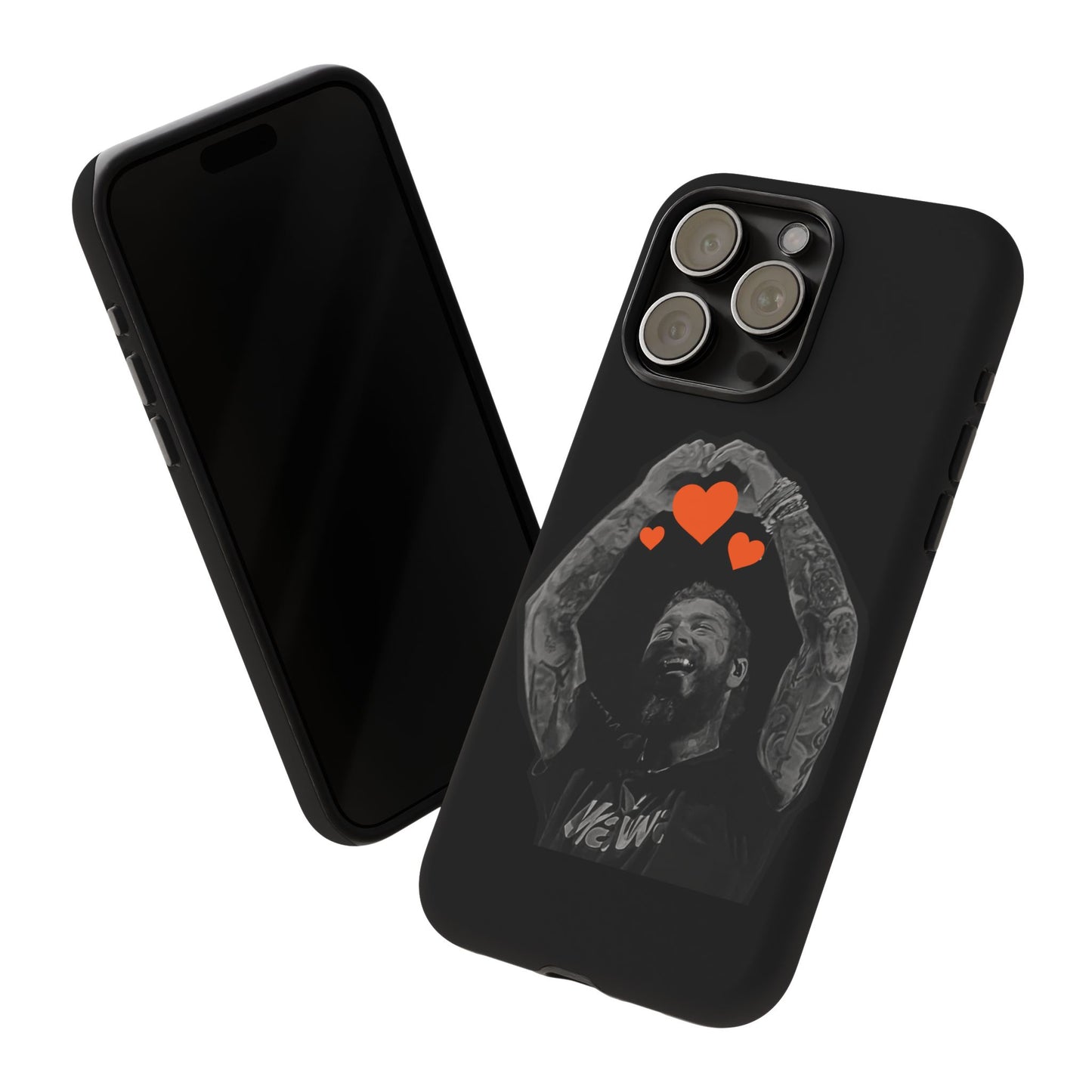 Tough iPhone Case (12–16 Pro Max) – Post Malone Heartfelt Wishes