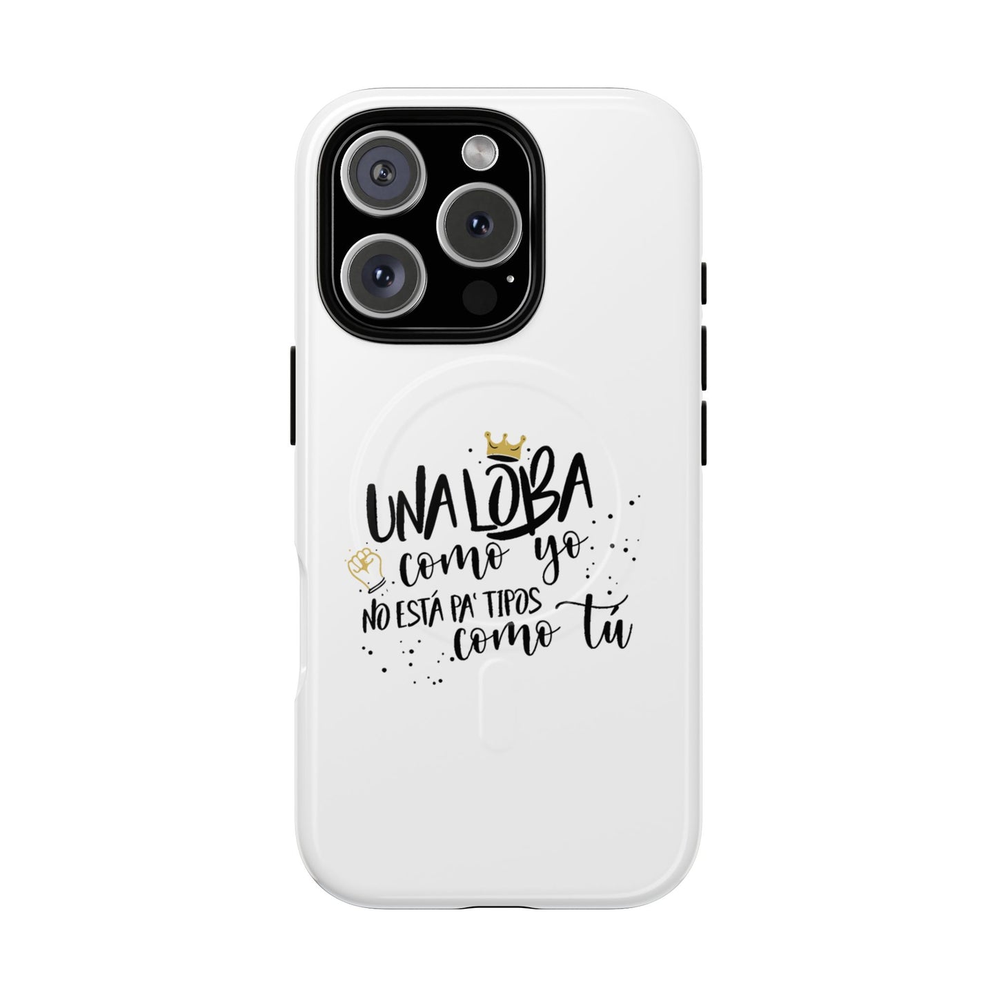 Golden Wolf Energy Tough Magnetic case