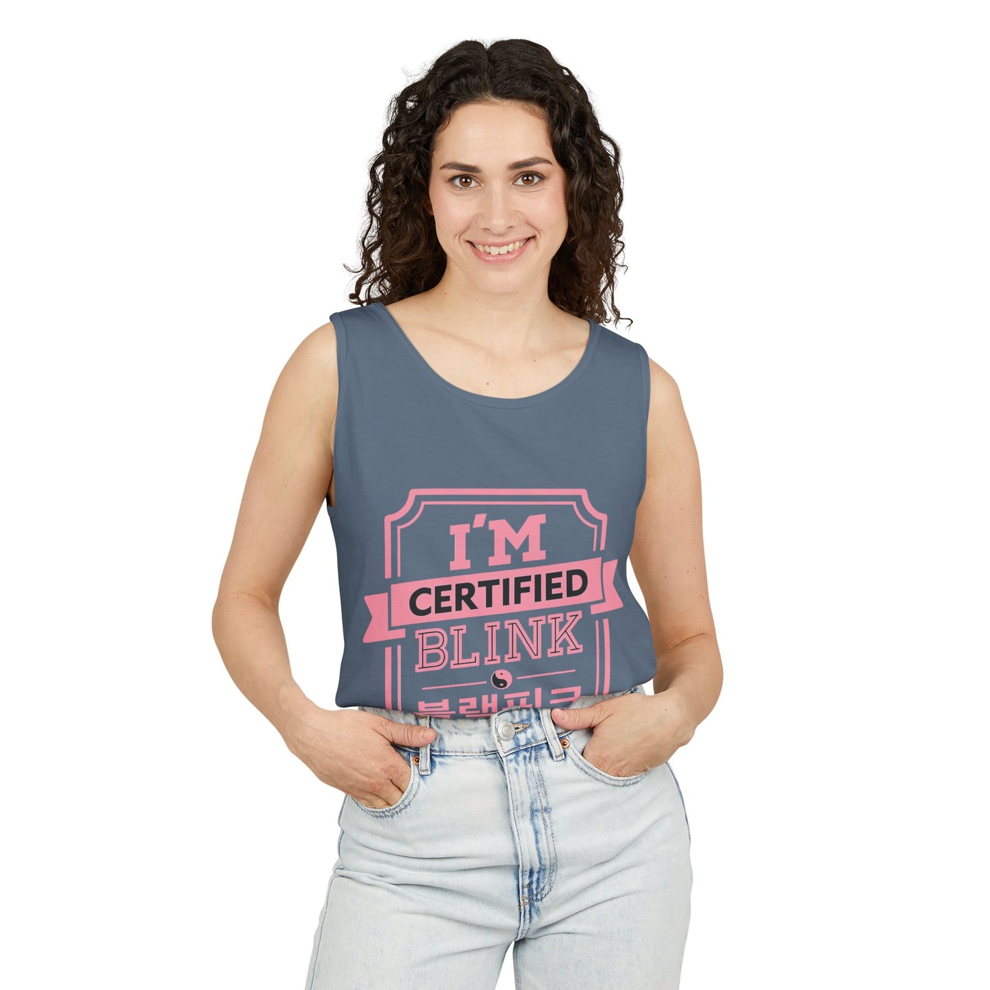 Certified BLINK Badge – Dyed Tank Top