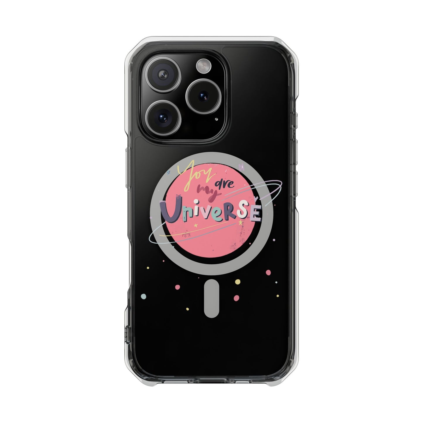 Pastel Planet & Universe Magnetic Clear Impact case