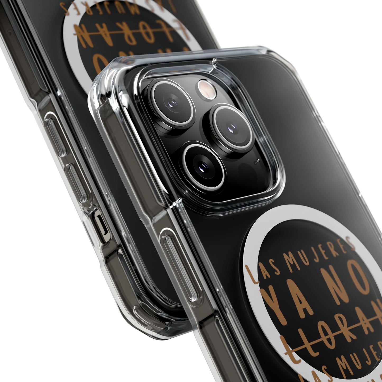 Hustle Over Tears Clear Impact case