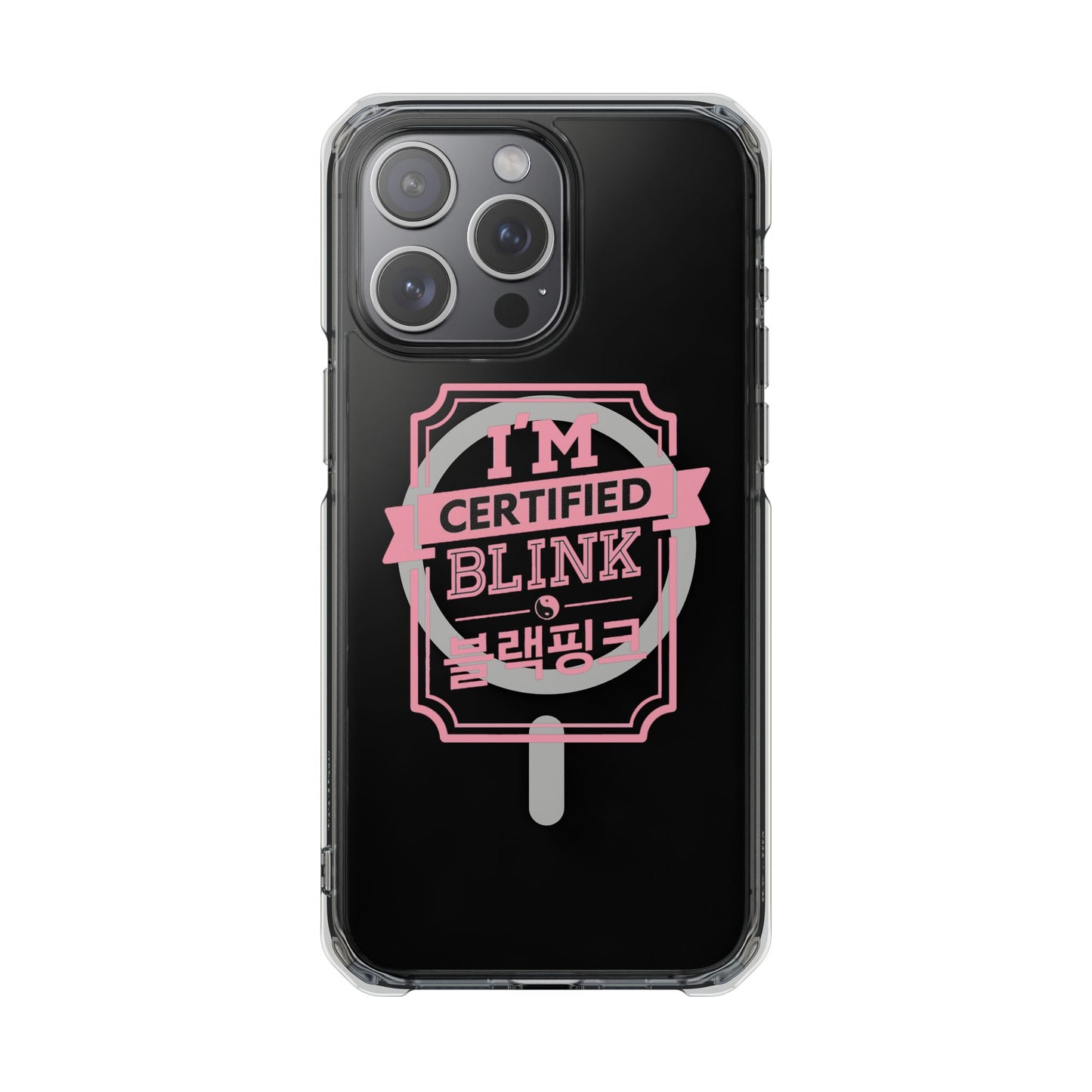 Certified BLINK Badge - Magnetic Clear Impact Case
