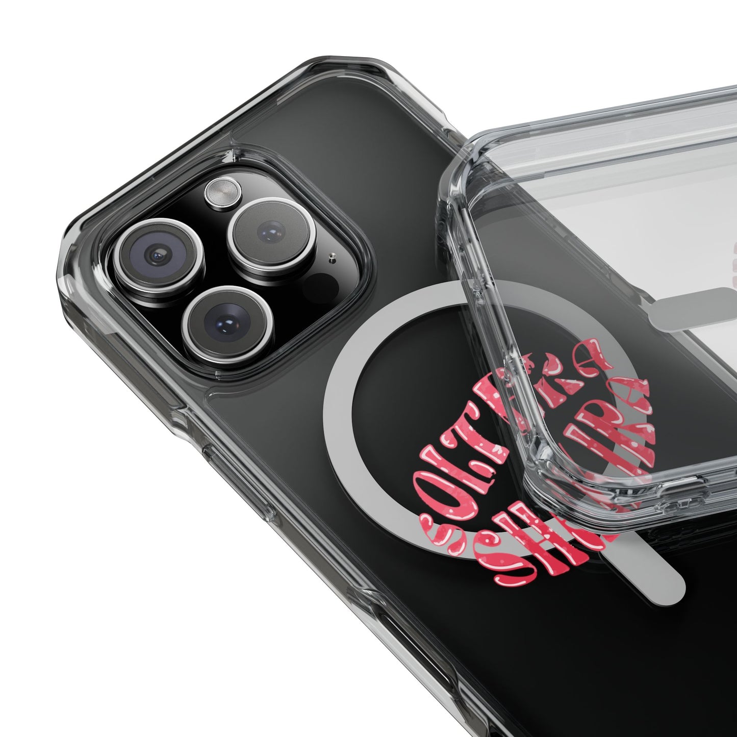 Solo Vibes Lips Clear Impact case