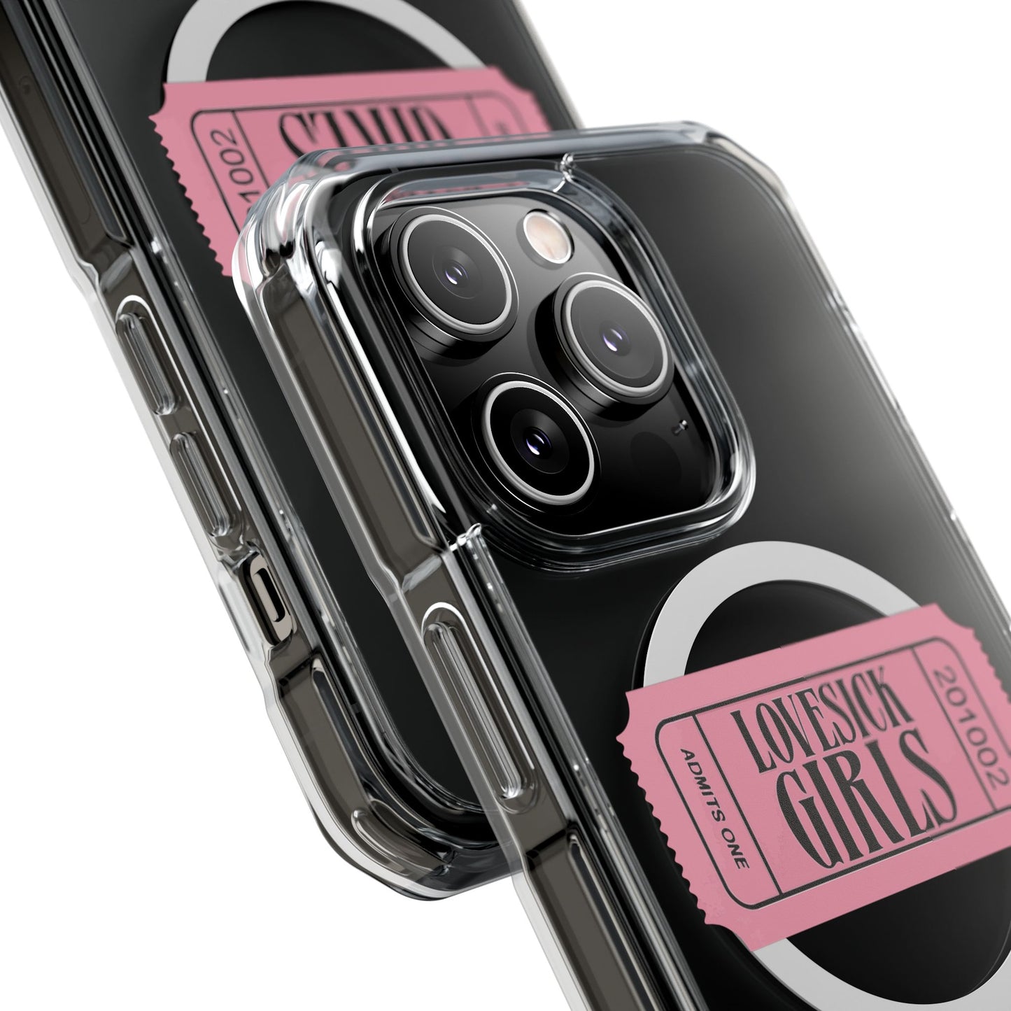Lovesick Girls Ticket - Magnetic Clear Impact Case