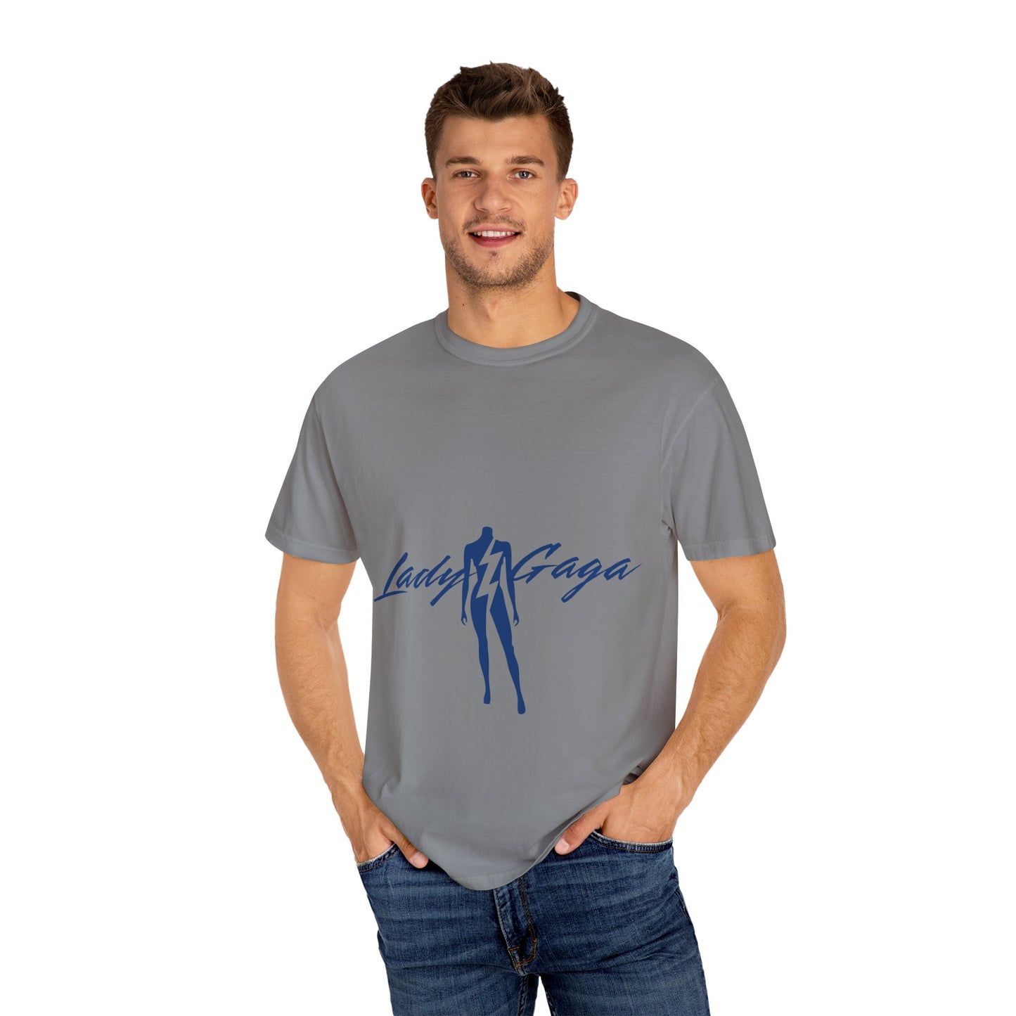 Bolt Silhouette-Unisex Dyed Tshirt