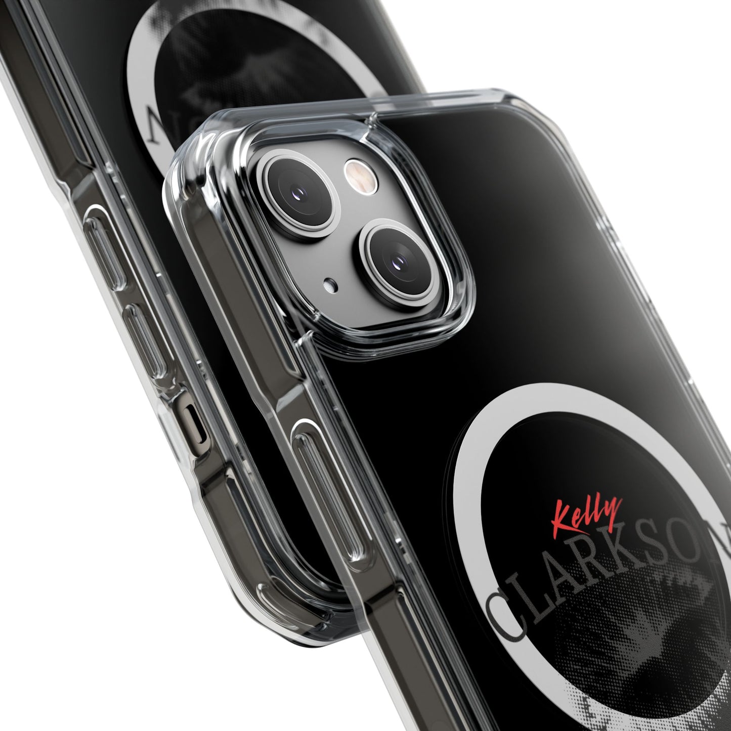Retro Kiss Sound Magnetic clear Impact Case