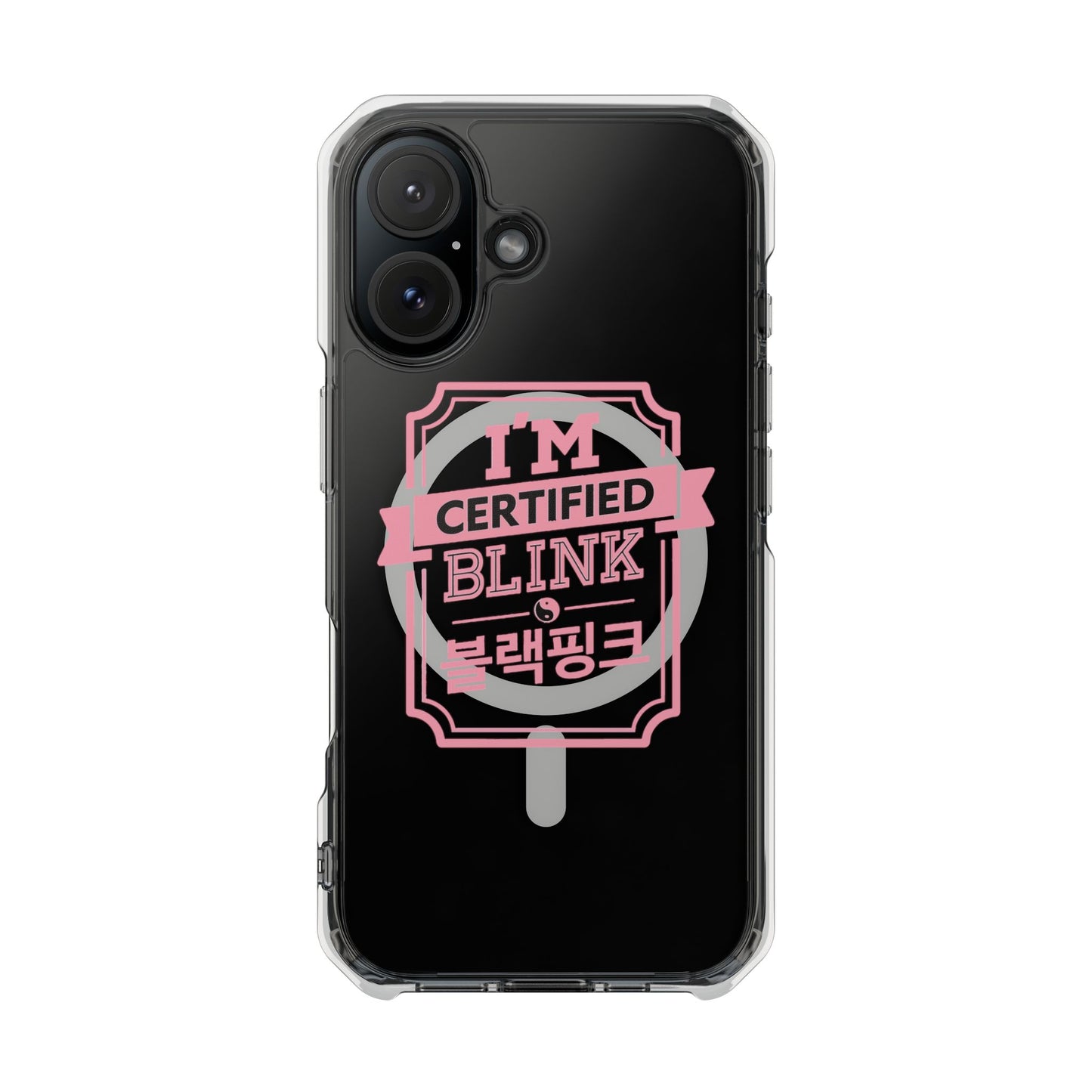Certified BLINK Badge - Magnetic Clear Impact Case