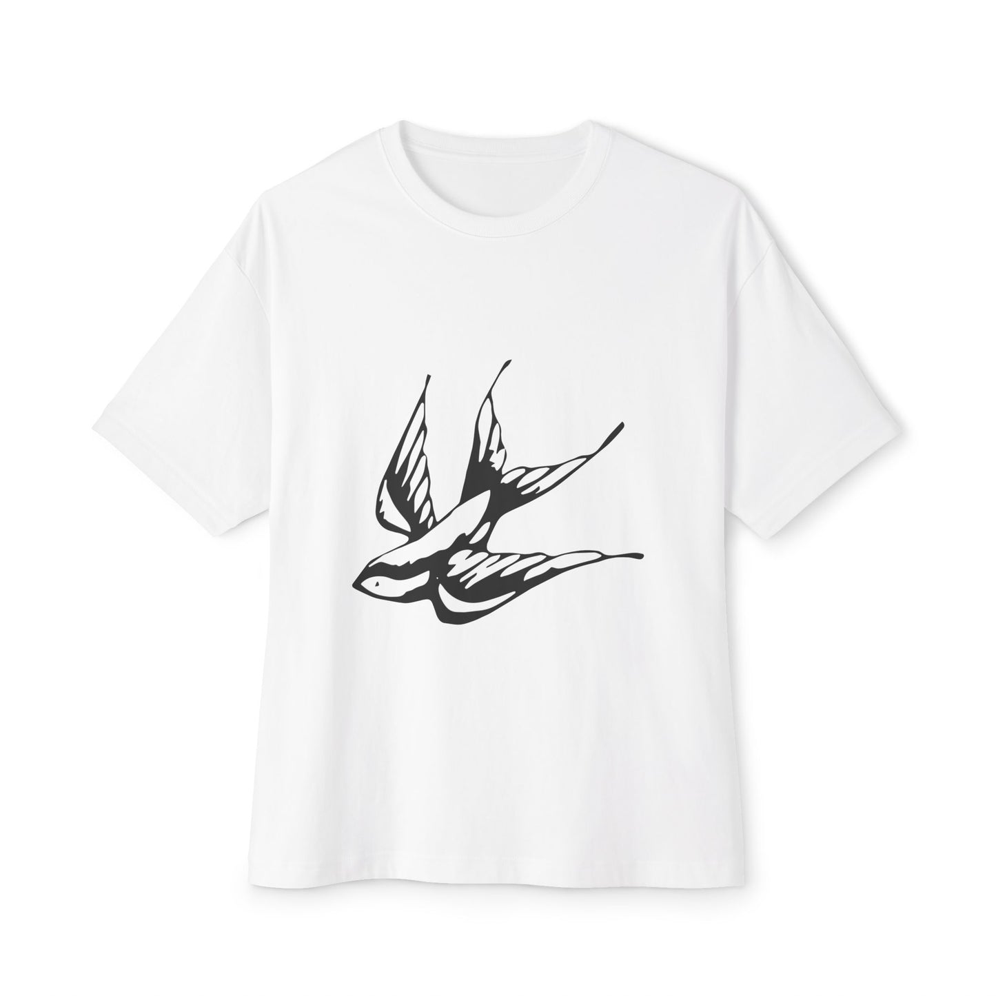 Flight Marked Unisex Oversized Boxy Tee