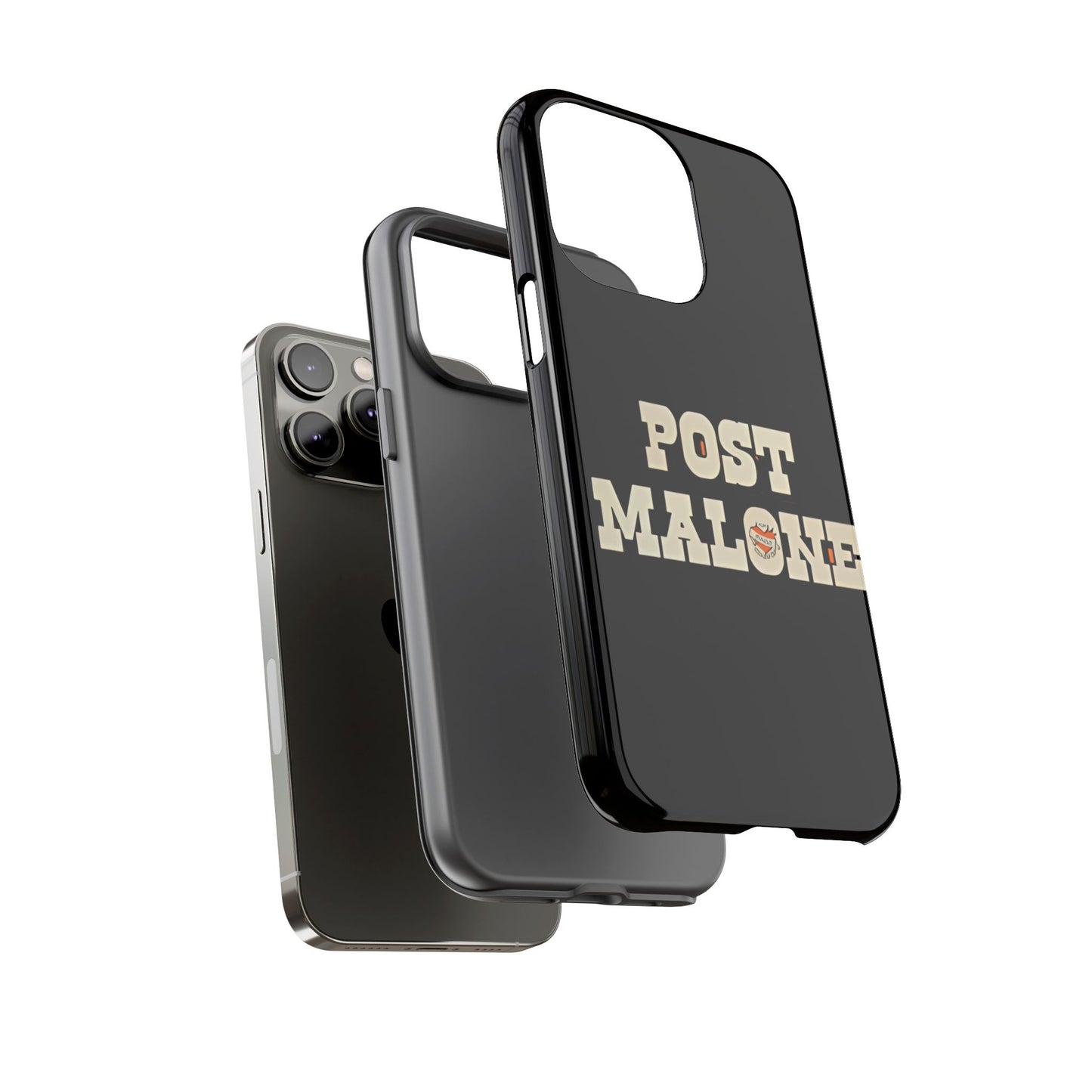 Tough iPhone Case (12–16 Pro Max) – Post Malone Bold Design