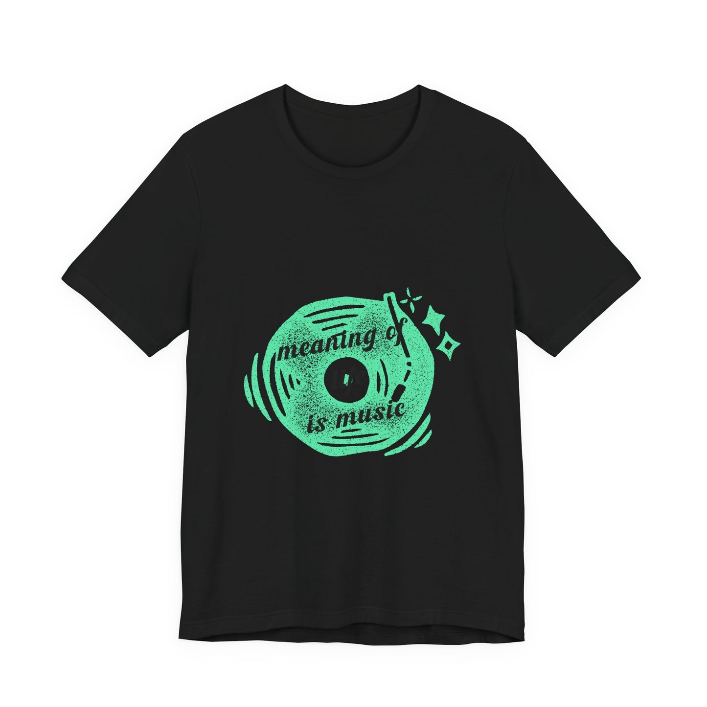Vinyl Dreams Speak Unisex Jersey short sleeve tee