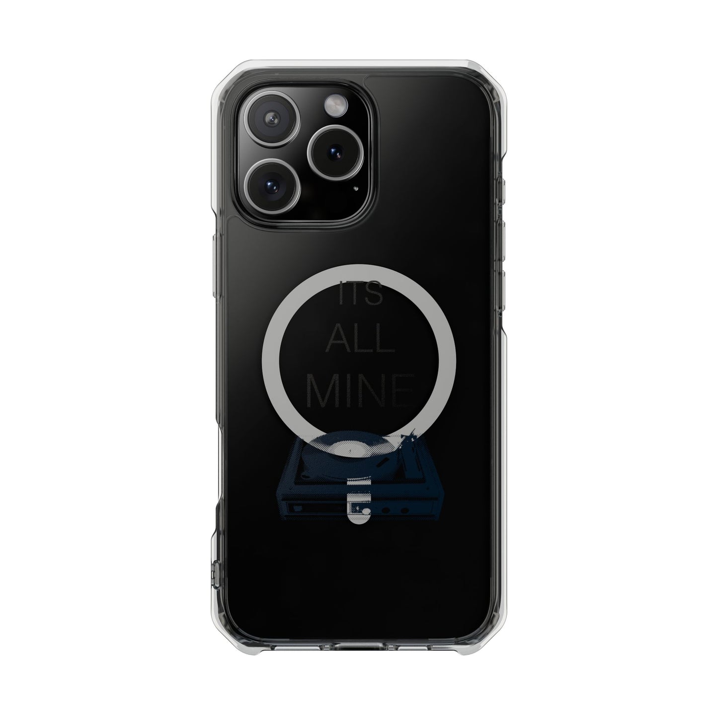 Spin It Retro Magnetic clear Impact Case