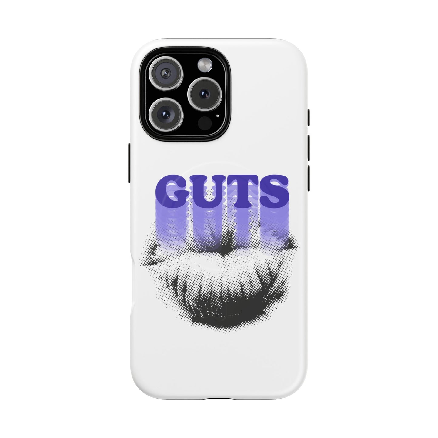 Guts Drip Effect Halftone Tough Magnetic phone case