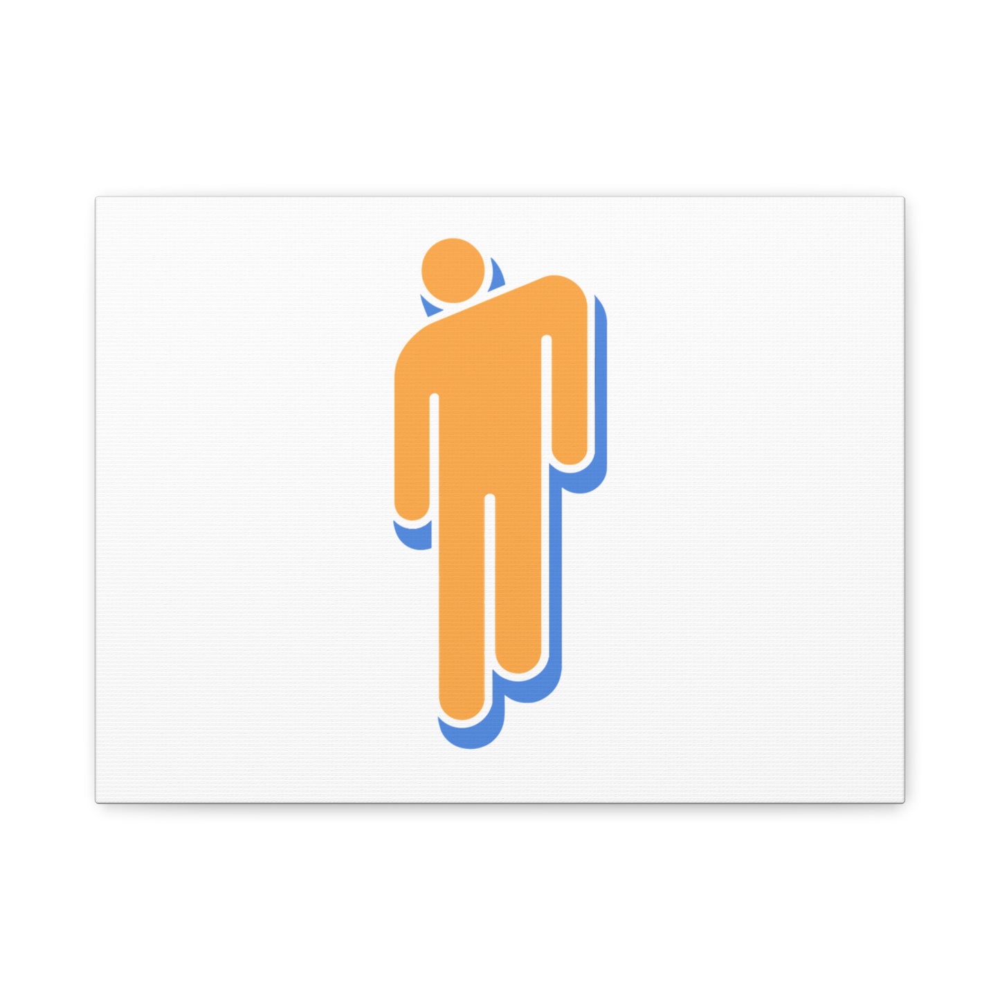 Walk Alone Icon Matte Canvas