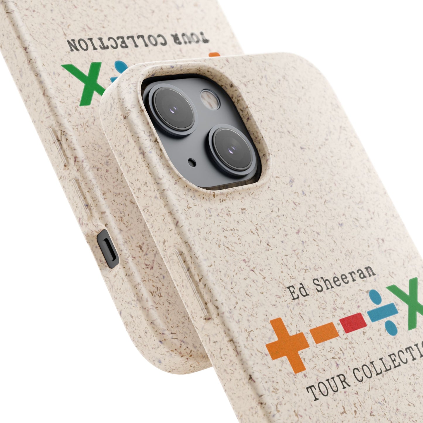 Biodegradable Cases for iPhone 12 to 16 Pro Max Showcasing – Ed Sheeran Edition