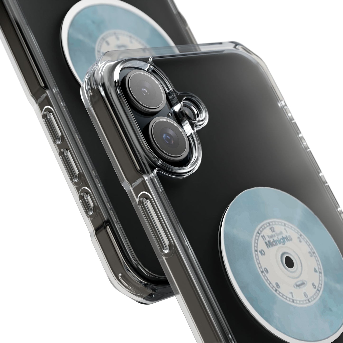 Midnight Vinyl Vibes Magnetic clear Impact Case