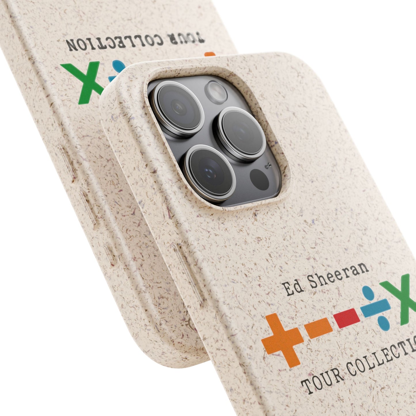 Biodegradable Cases for iPhone 12 to 16 Pro Max Showcasing – Ed Sheeran Edition