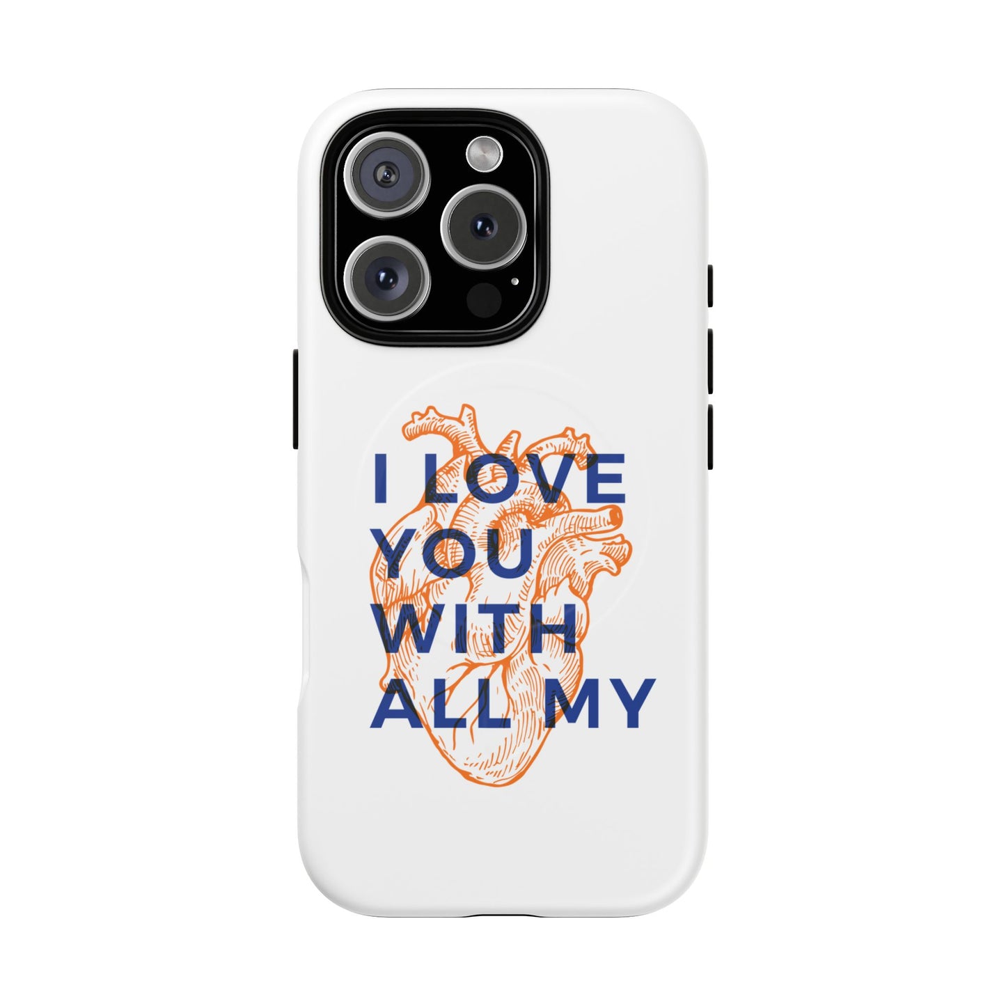 All My Heart Anatomical Art Tough Magnetic Case
