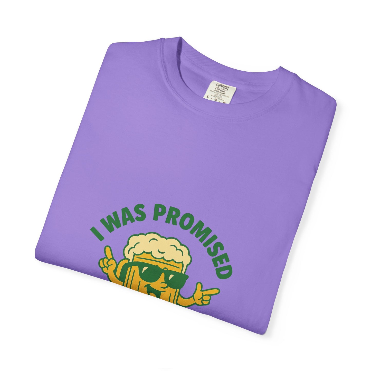 Unisex Garment-Dyed T-shirt – Snazzy Free Beer Edition