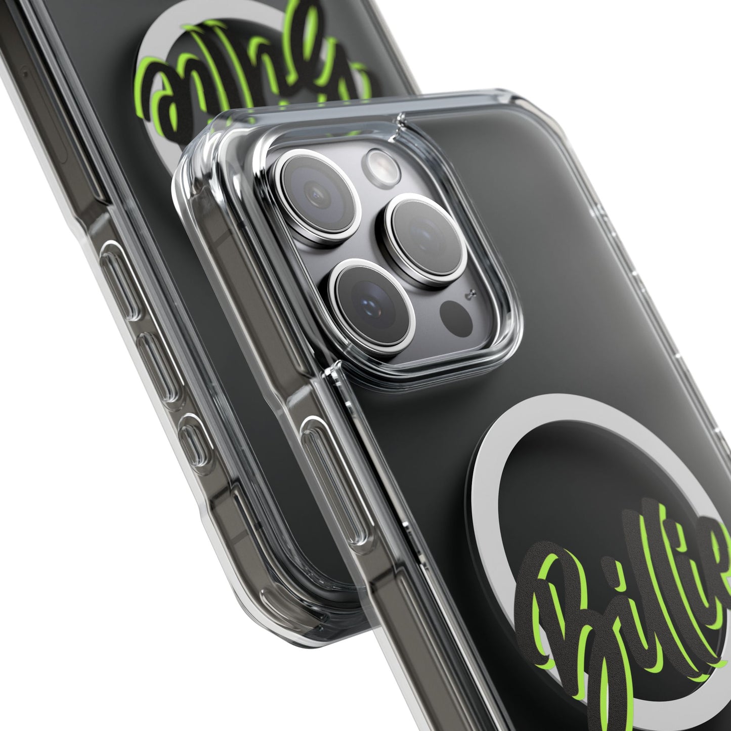 Electric Script Vibes Magnetic Clear Impact Case