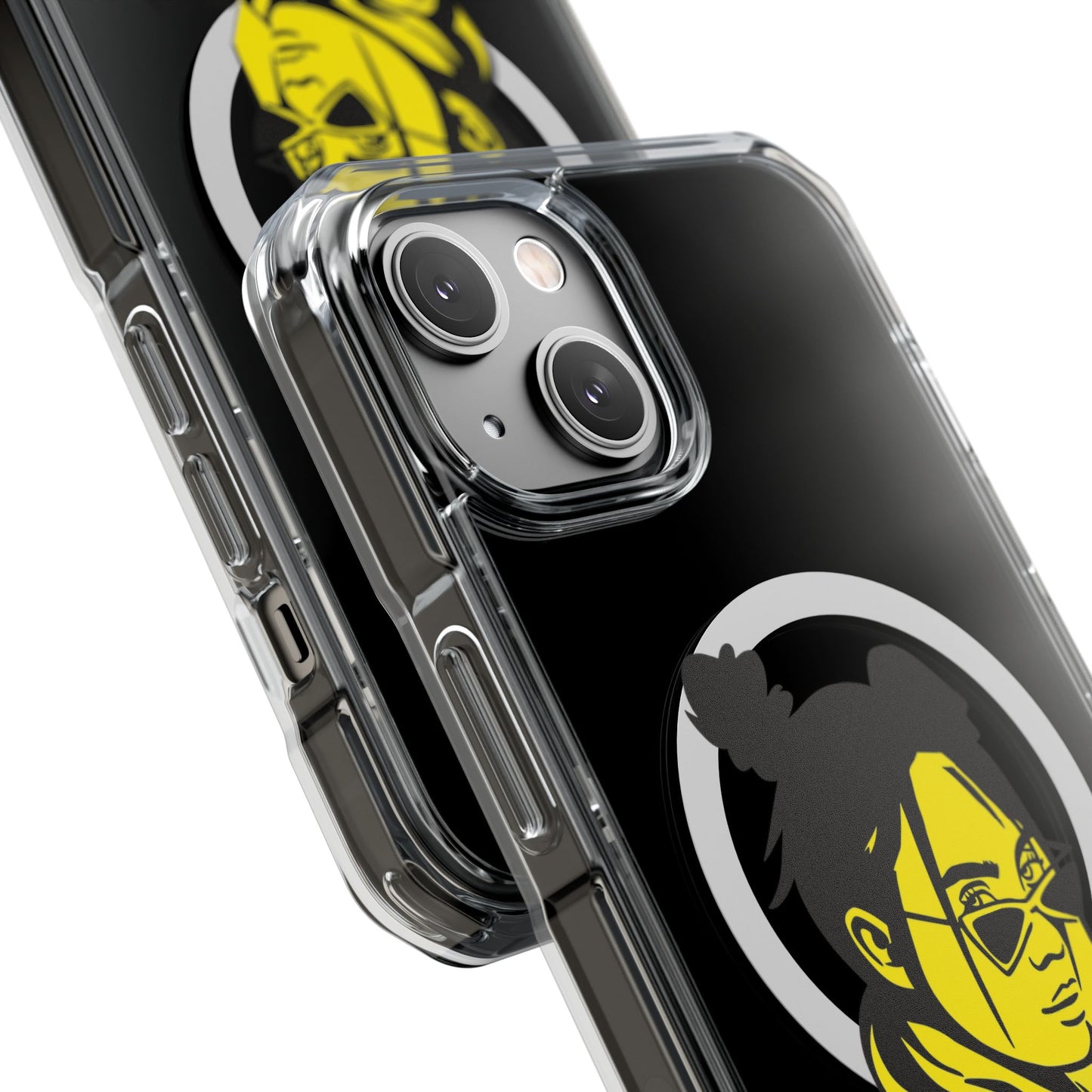 Neon Mood Portrait Magnetic Clear Impact Case