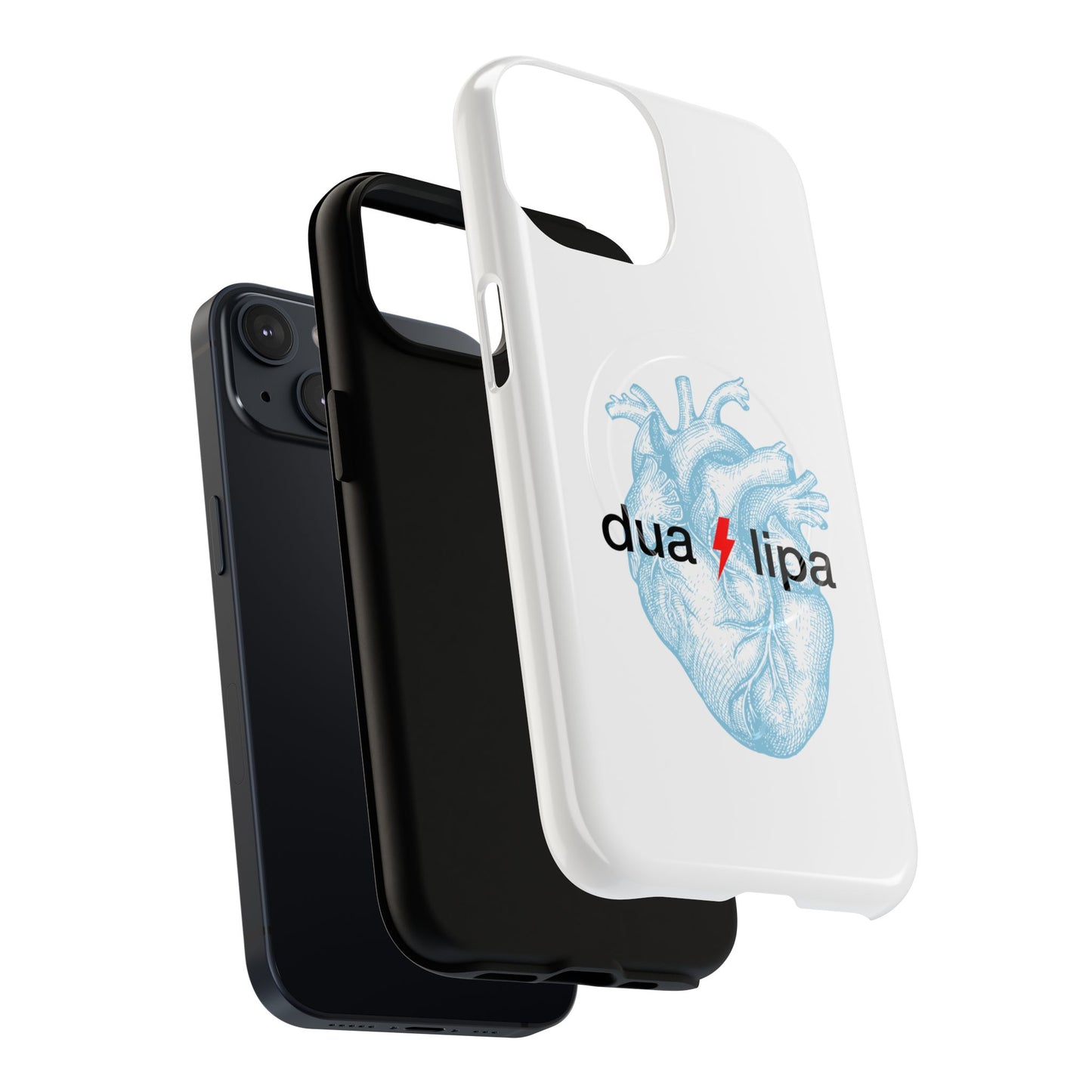 Electro Heart Illustration Tough Magnetic Case