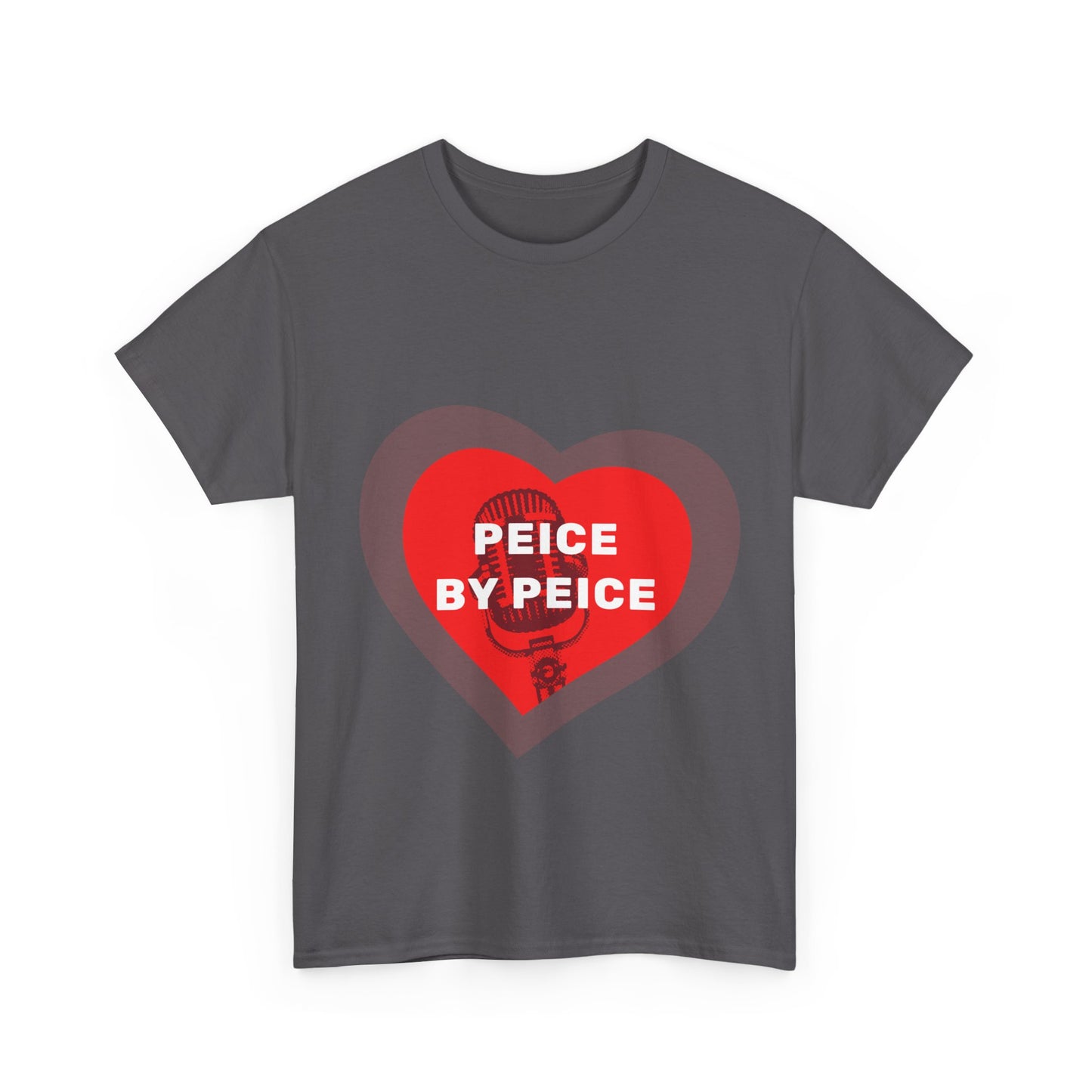 Piece by Piece Mic Drop Unisex Heavy cotton tee