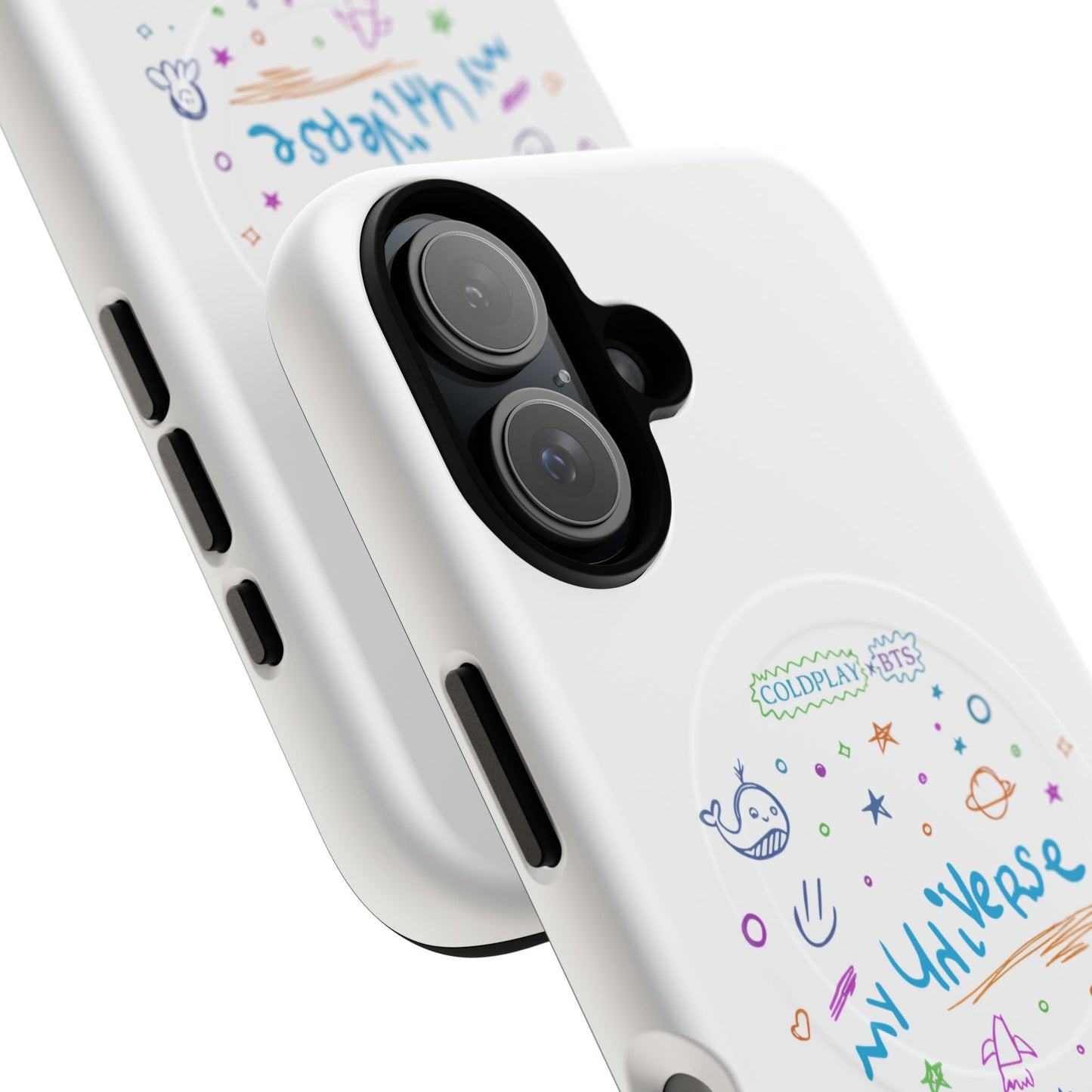 Neon Space Doodles Tough Magnetic Case
