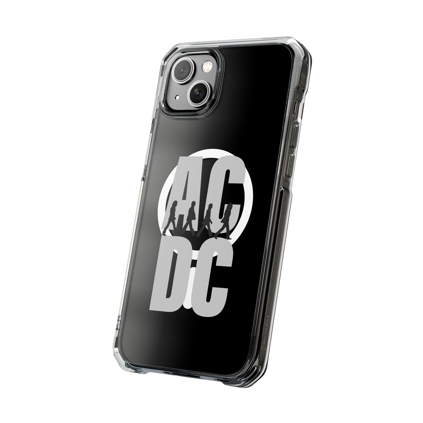 Retro Walk Rock Magnetic Clear Impact case