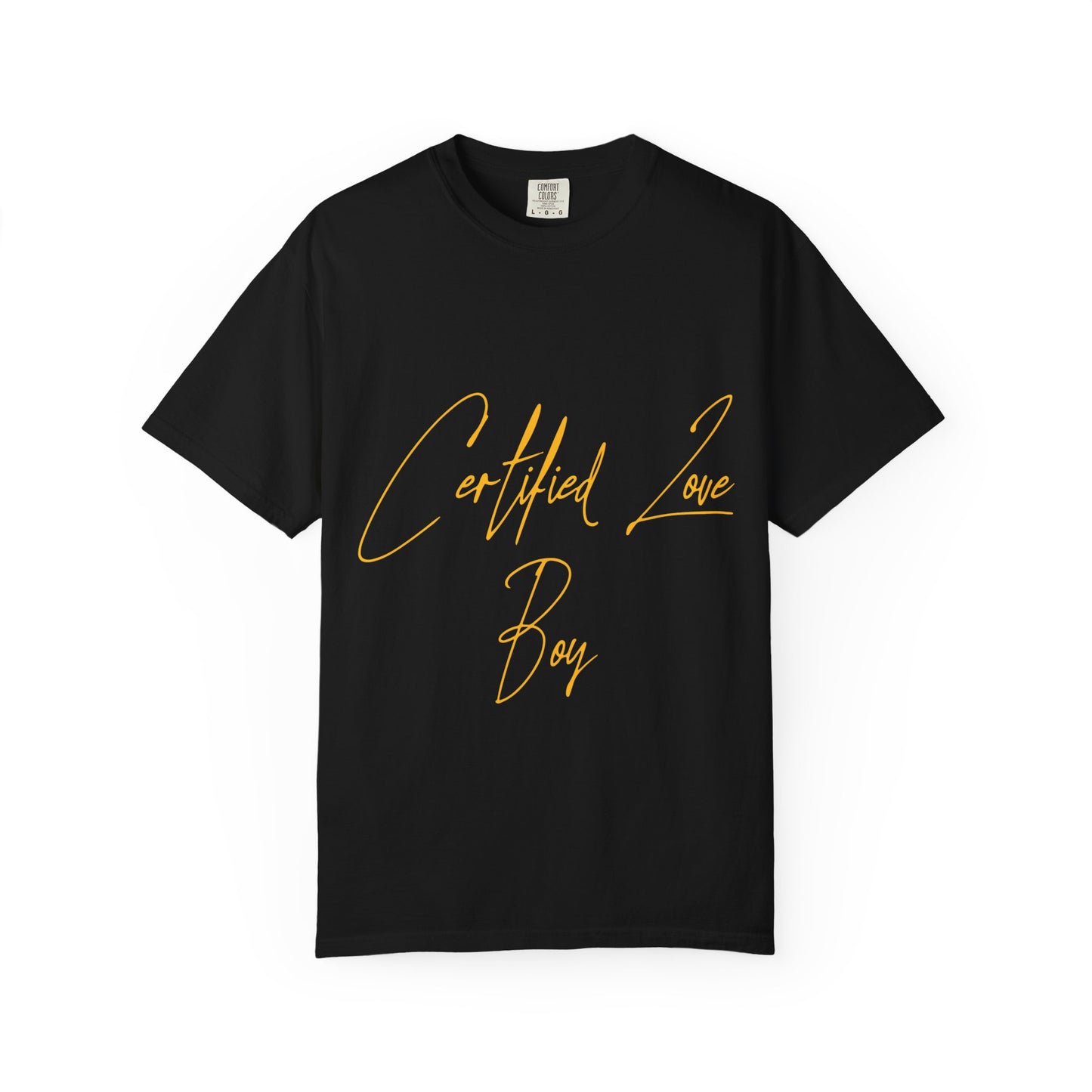 Certified Lover Boy Script Dyed Tshirt