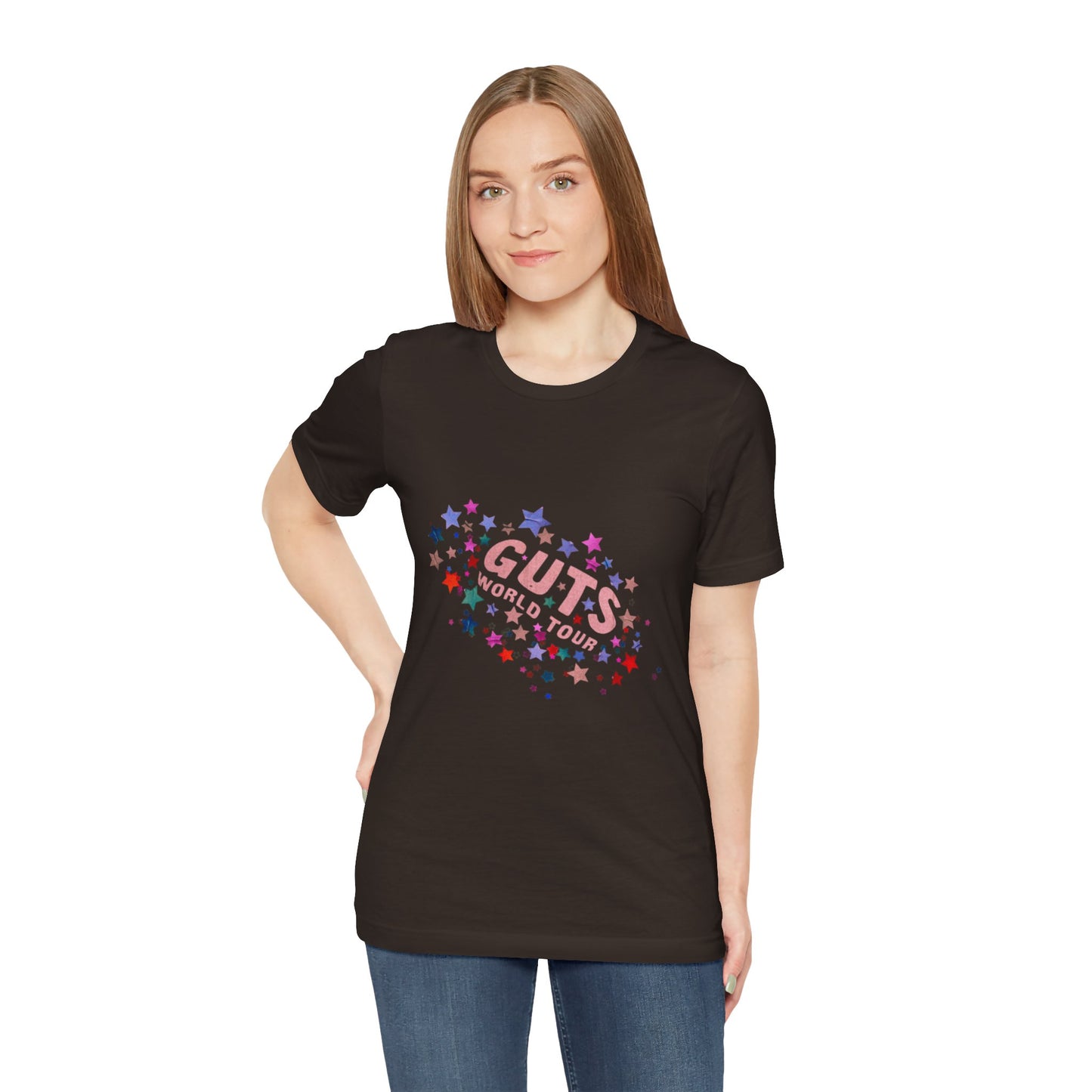 Olivia Rodrigo Unisex Jersey Short Sleeve Tee - Guts World Tour