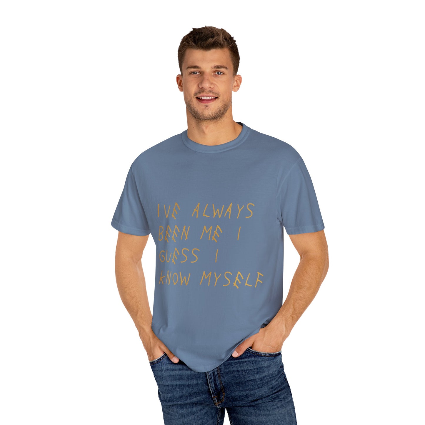 Know Myself Lyric Script Dyed Tshirt