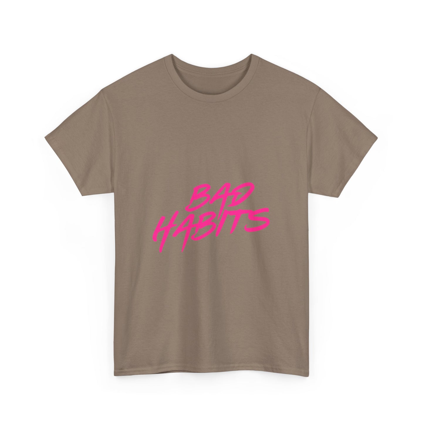 Sun and Waves Minimalist Unisex Heavy Cotton Tee