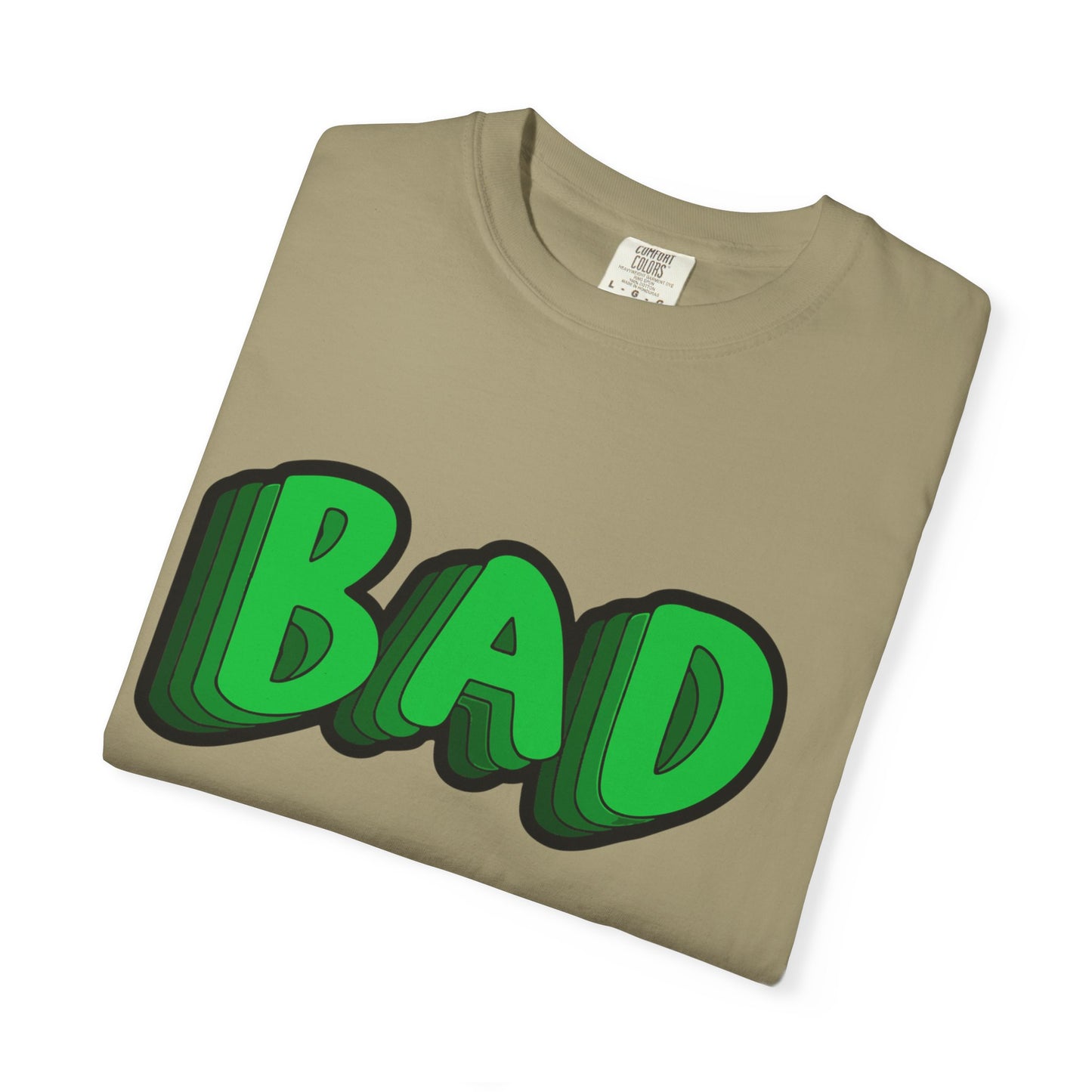 Bold 3D Bad Mood Unisex Dyed T-shirt