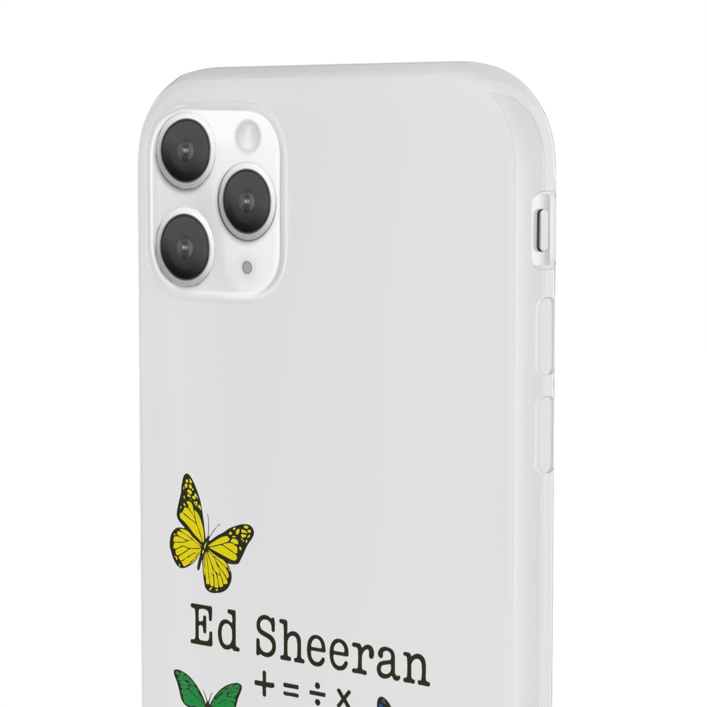 Flexi Case – Ed Sheeran butterfly edition (iPhone X–16 Pro Max)