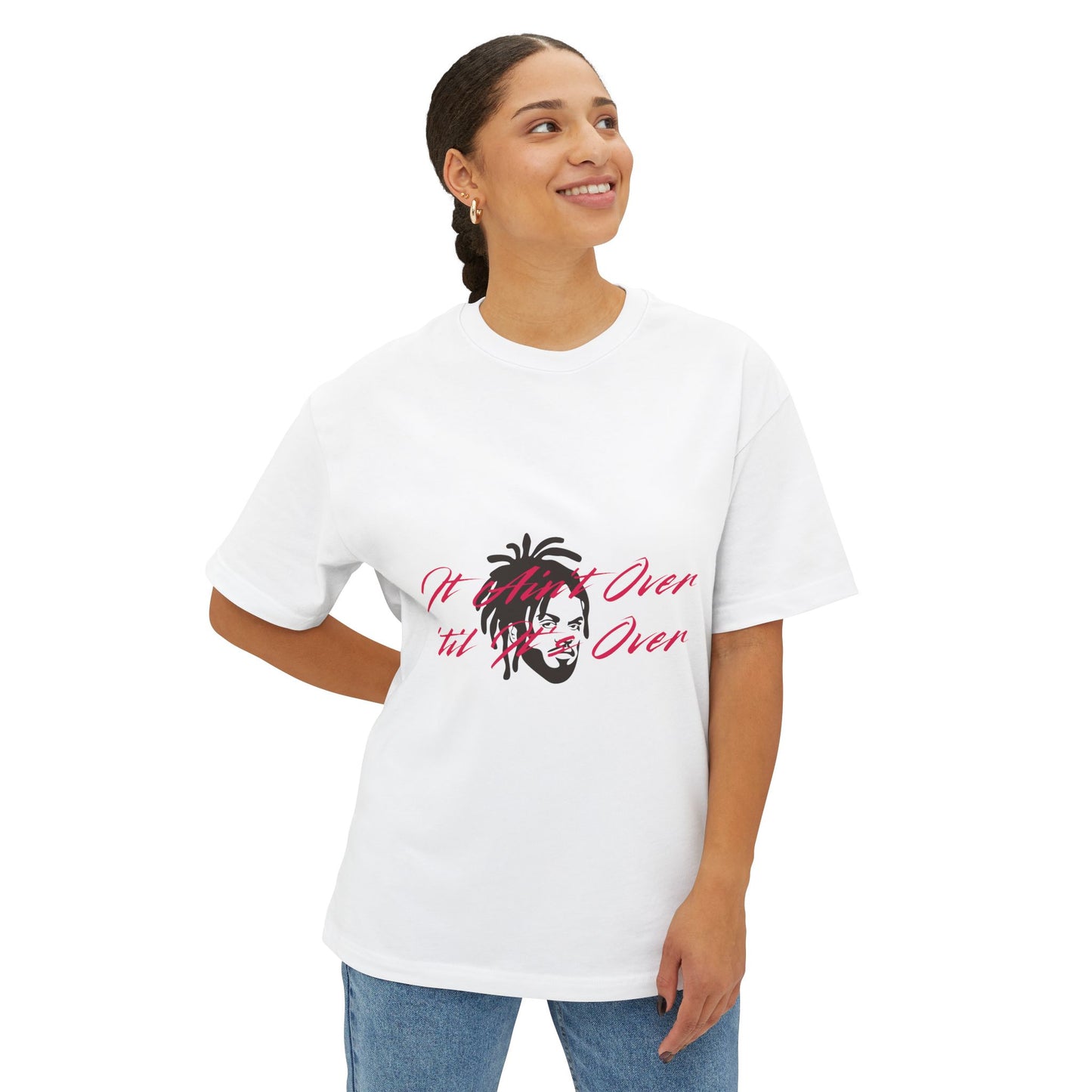 Still Not Over Unisex Oversized Boxy tee