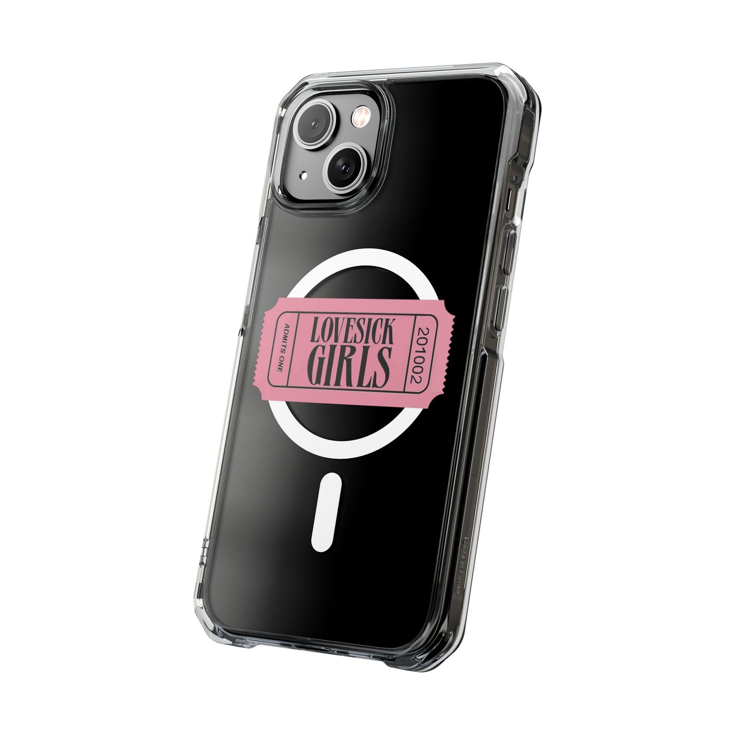 Lovesick Girls Ticket - Magnetic Clear Impact Case