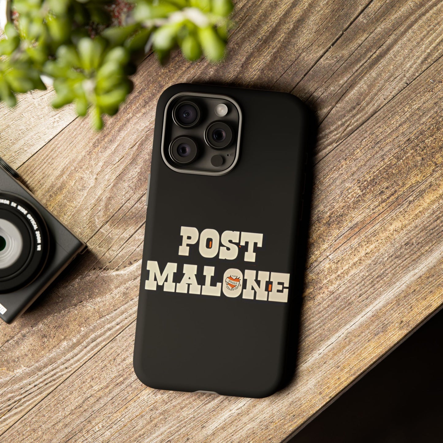 Tough iPhone Case (12–16 Pro Max) – Post Malone Bold Design