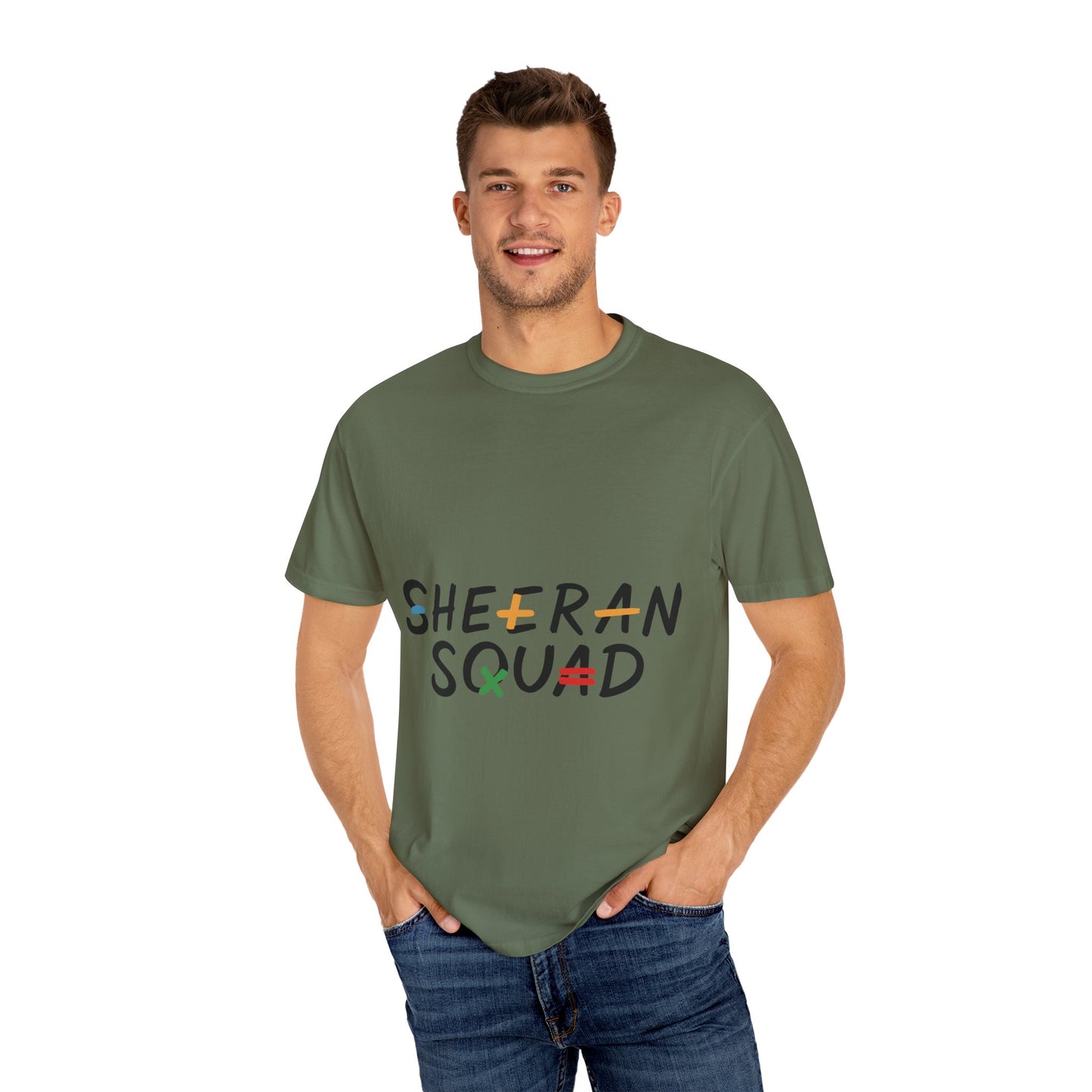 Sheeran Squad Dyed T-Shirt | Vintage Comfort Style