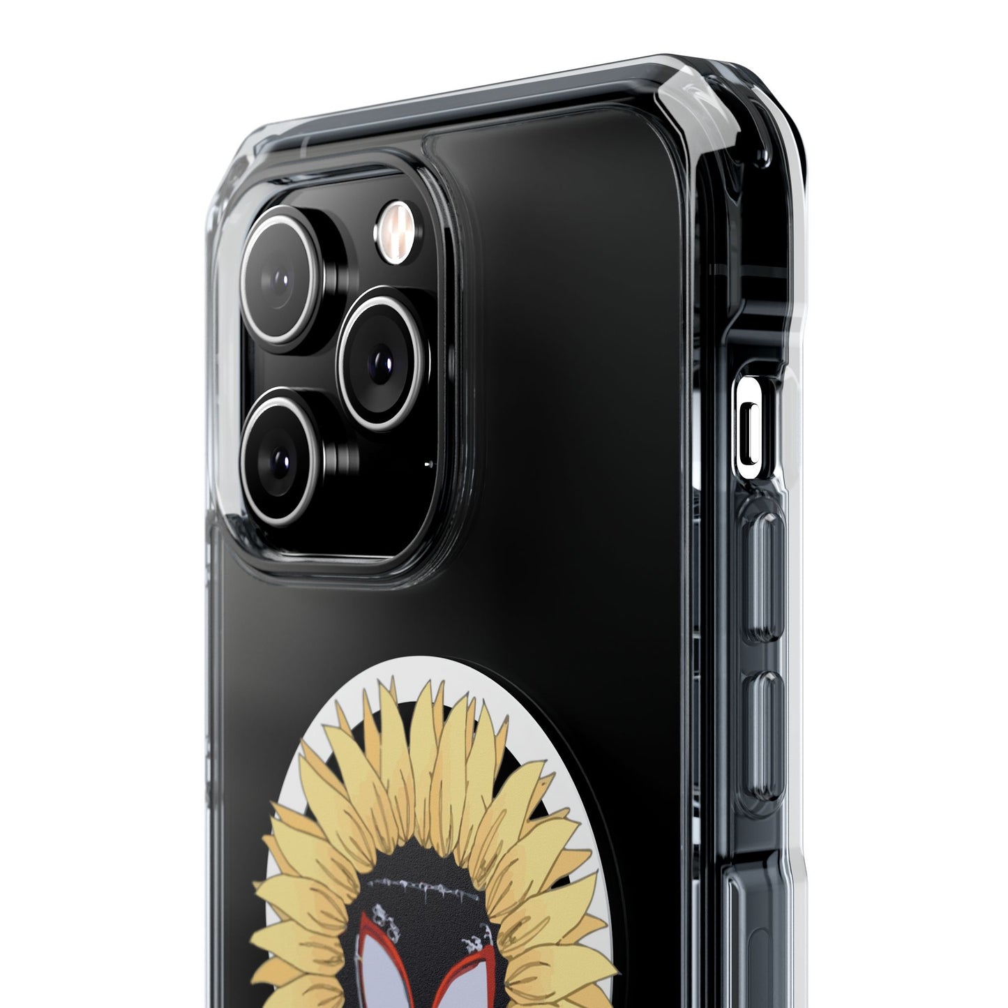 Sunflower Mask Illustration Magnetic Impact Case