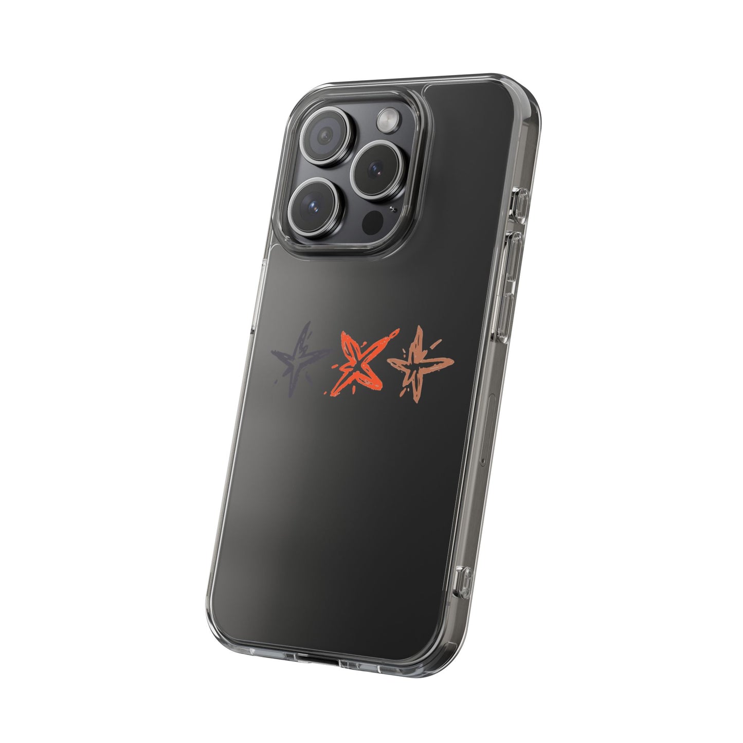 Starlit Threads Clear Cases