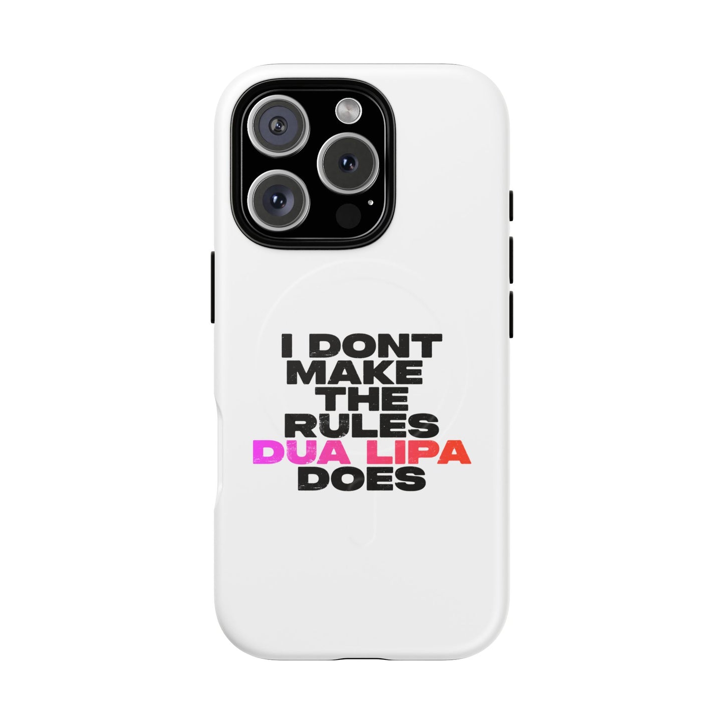 Retro Fade Letter Tough Magnetic Case