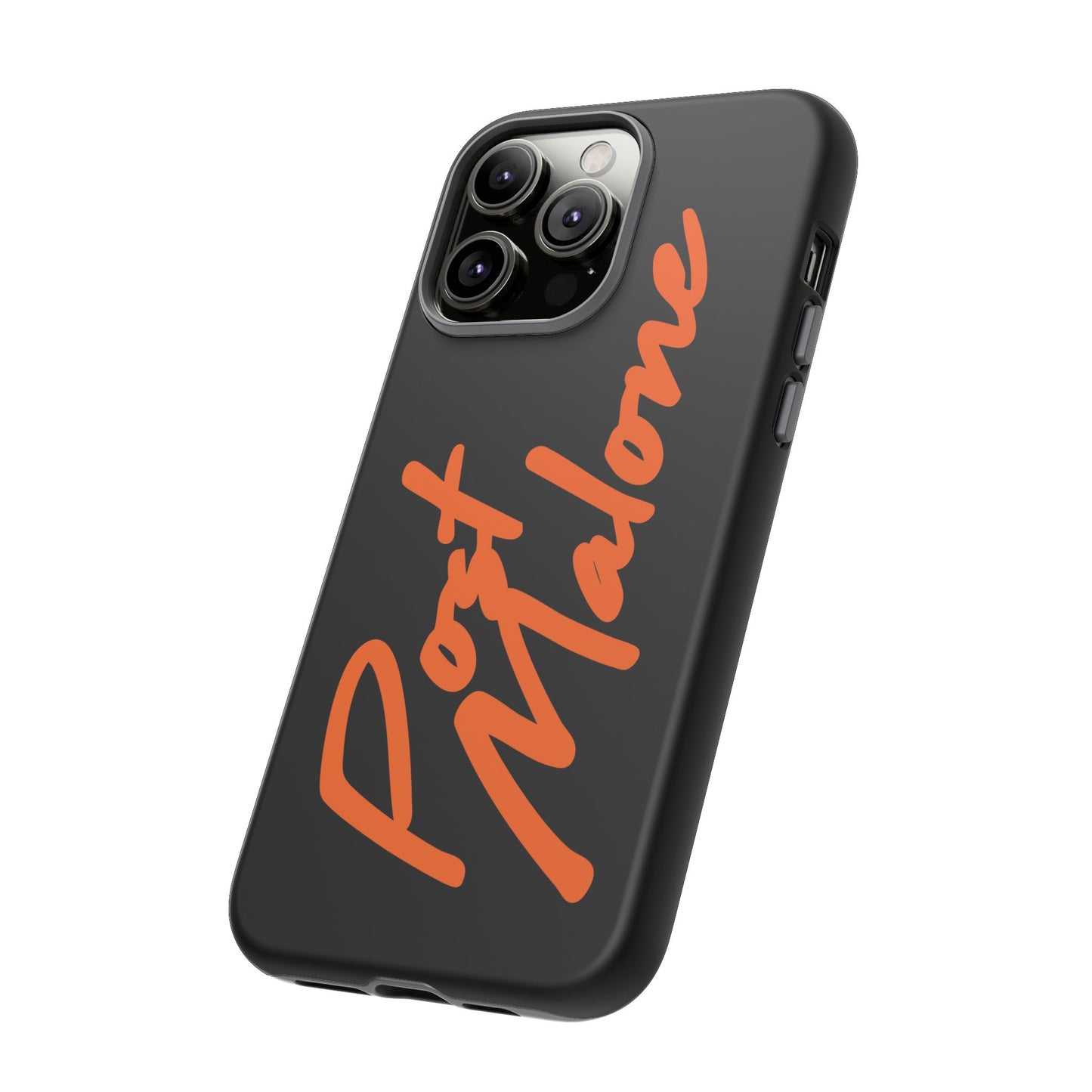 Tough iPhone Case (12–16 Pro Max) – Post Malone Name Design
