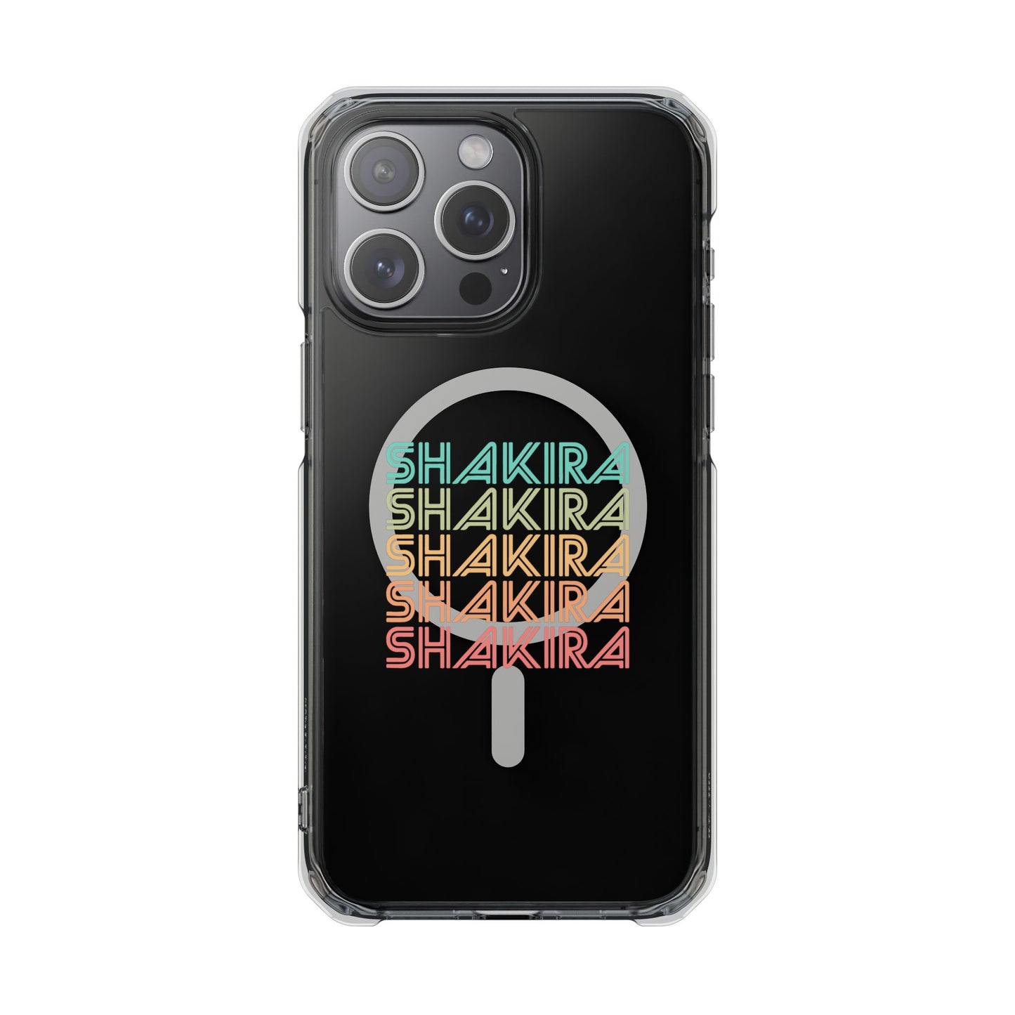 Retro Pop Lines Clear Impact case