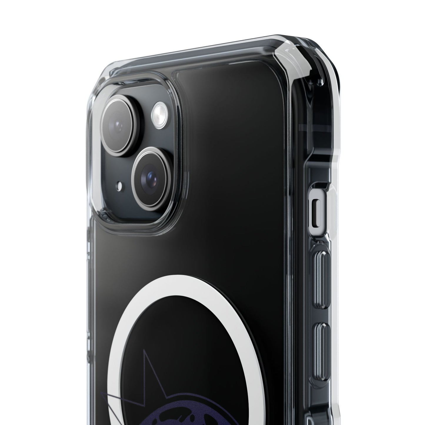 Purple Starry Eye Magnetic Clear Impact Case